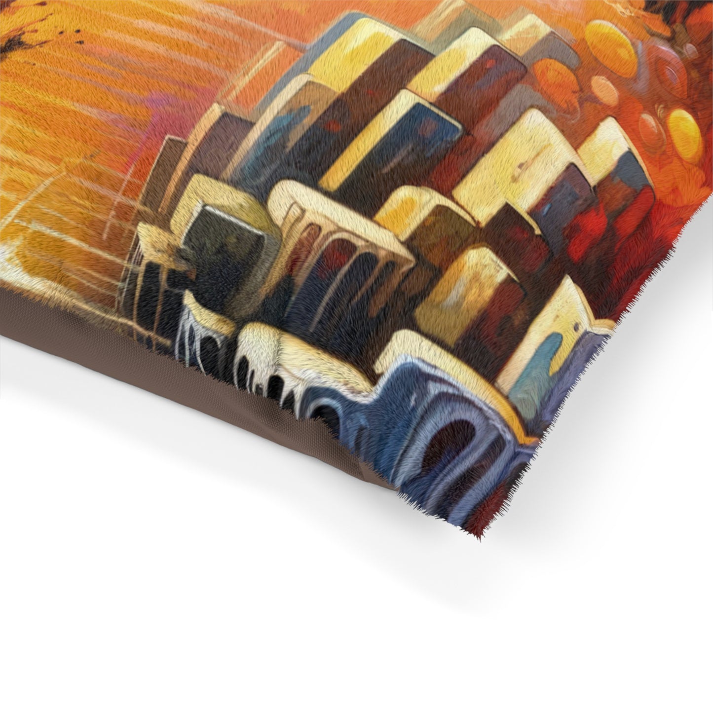 Faithful Diving Bridges Pet Bed