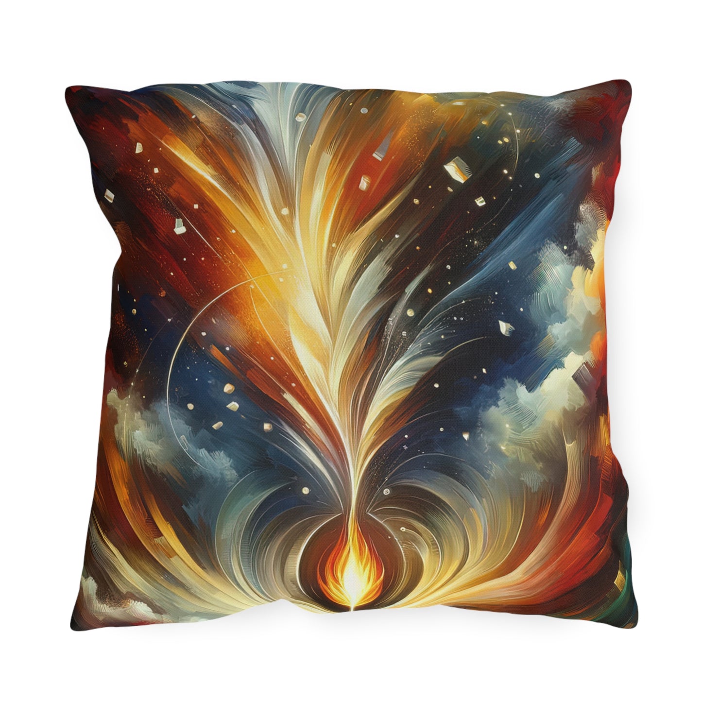 Igniting Transformational Currents Outdoor Pillows