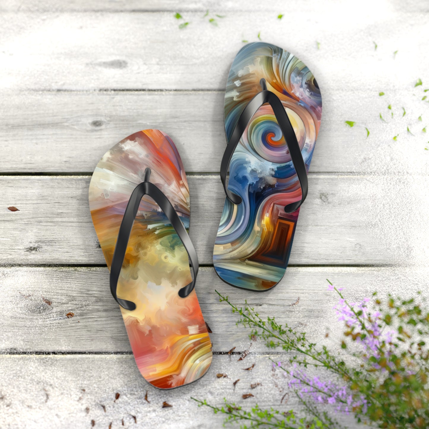 Empathy Binding Spirit Flip Flops