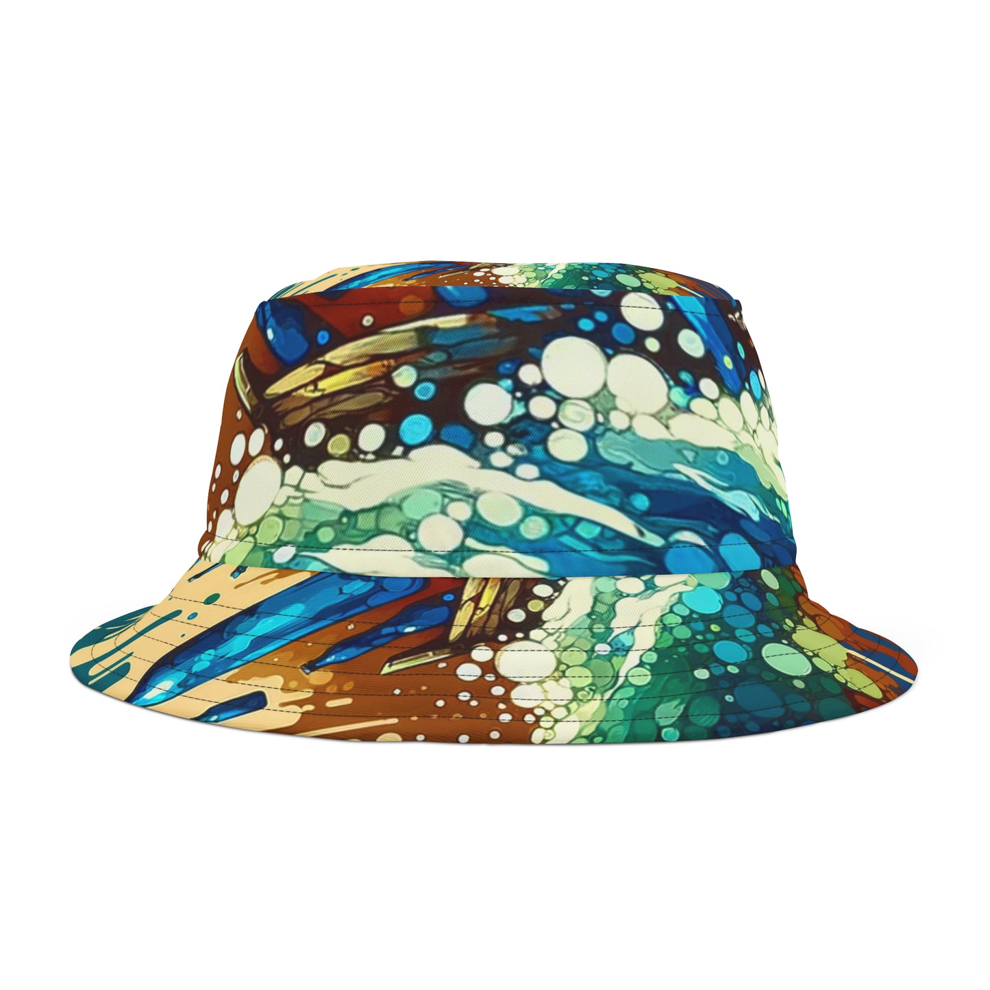 Oceanic Bottle Rescue Bucket Hat (AOP)