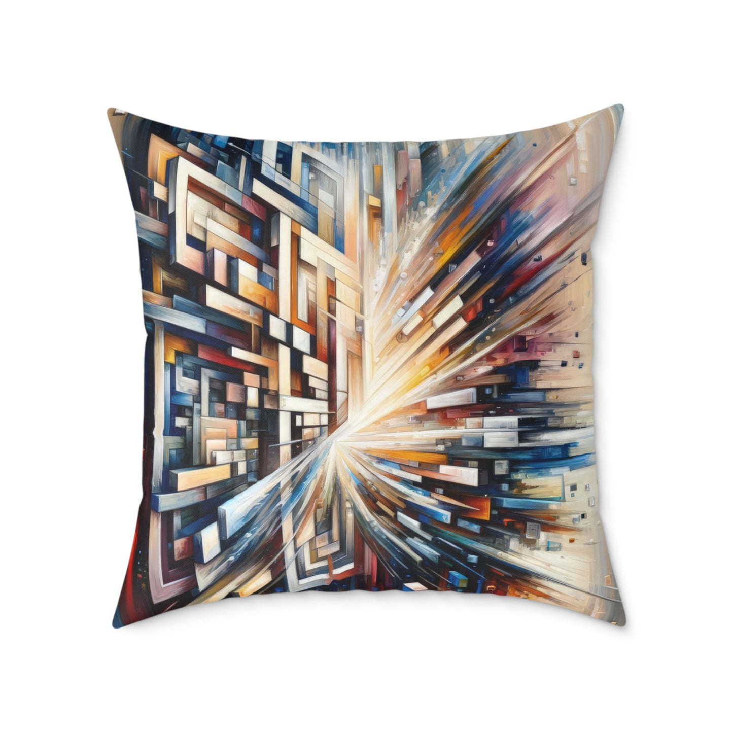 Pieces Unifying Focus Spun Polyester Pillow