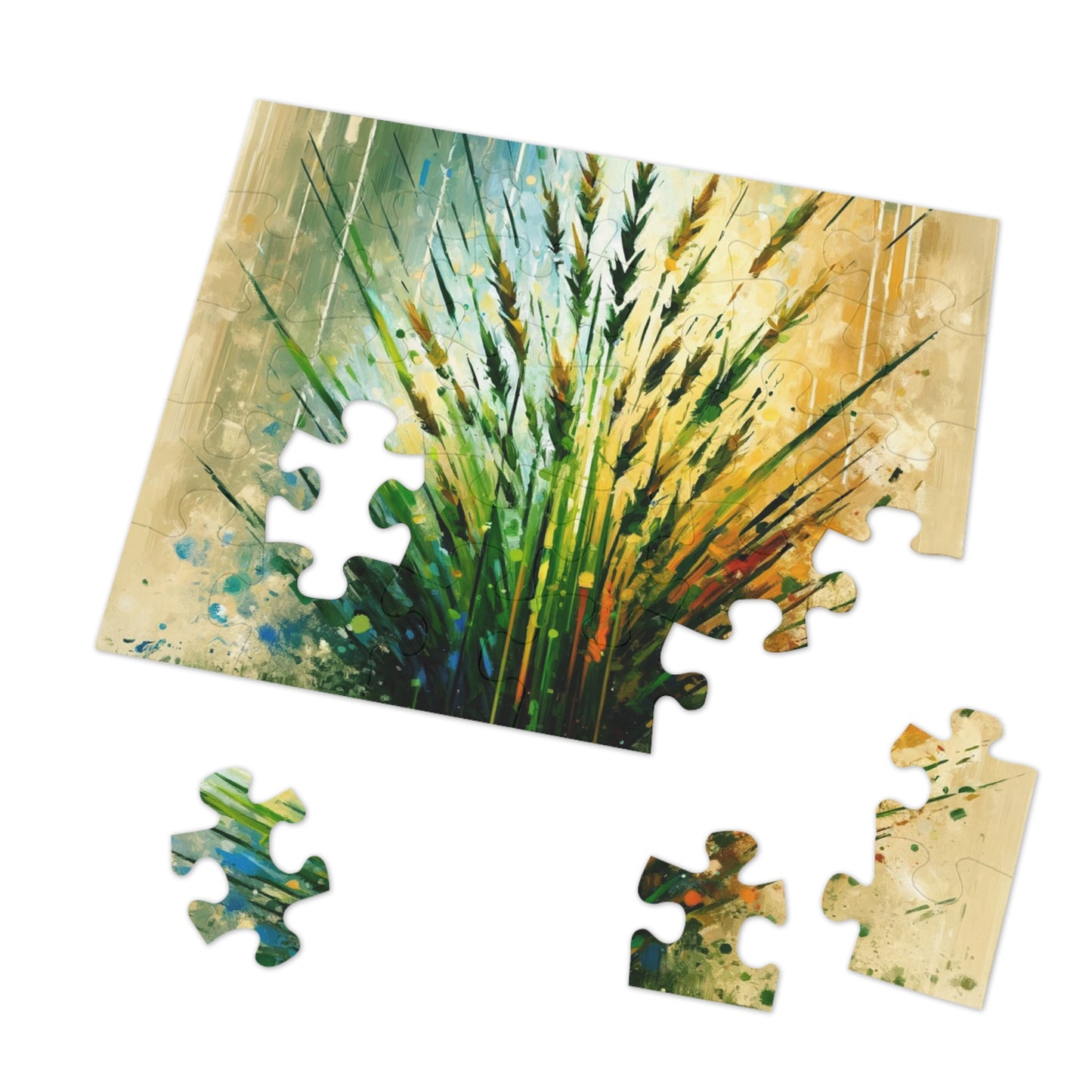 Grass Testament Change Jigsaw Puzzle (30, 110, 252, 500,1000-Piece)