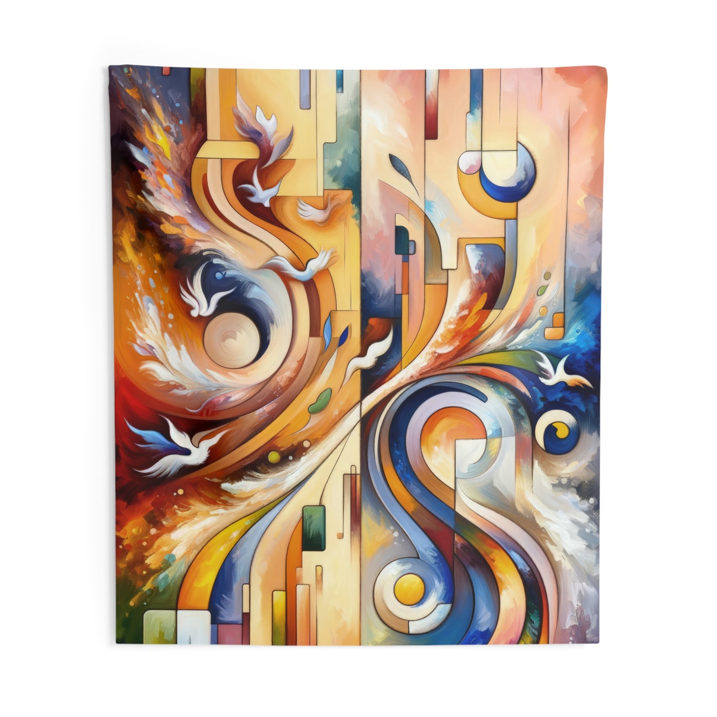 Companionable Lightness Journey Indoor Wall Tapestries
