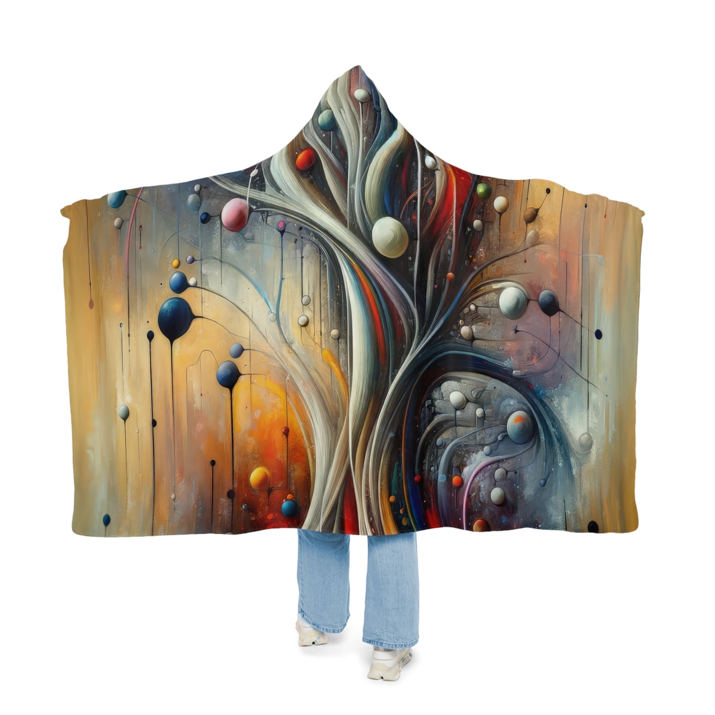 Invisible Threads Influence Snuggle Blanket