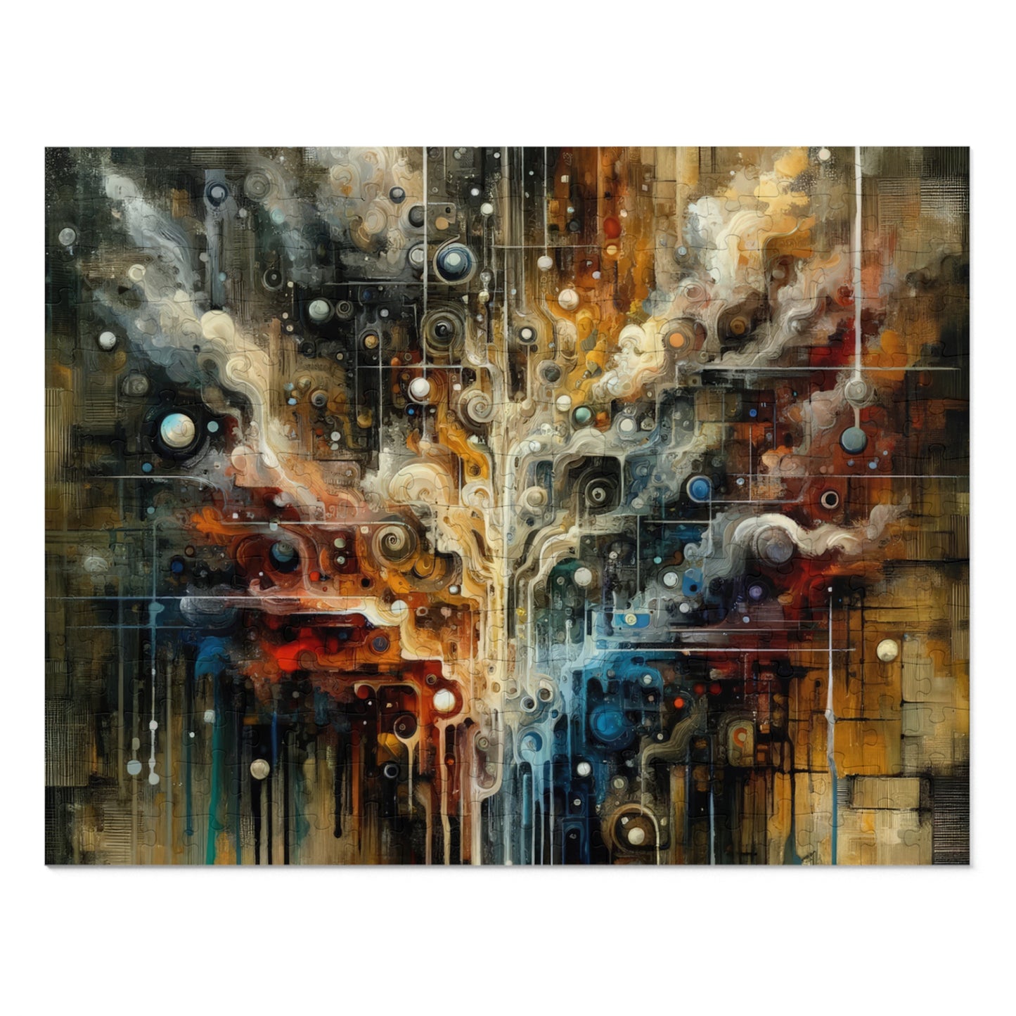 Integral Stewardship Abstract Jigsaw Puzzle (30, 110, 252, 500,1000-Piece)