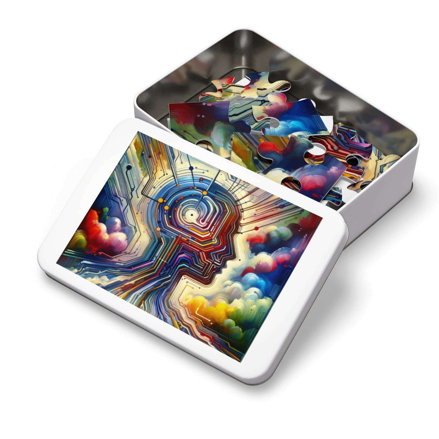Supportive Digital Empathy Jigsaw Puzzle (30, 110, 252, 500,1000-Piece)