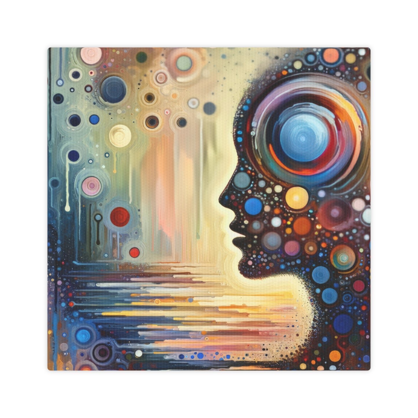 Echoed Intrinsic Universality Canvas Photo Tile