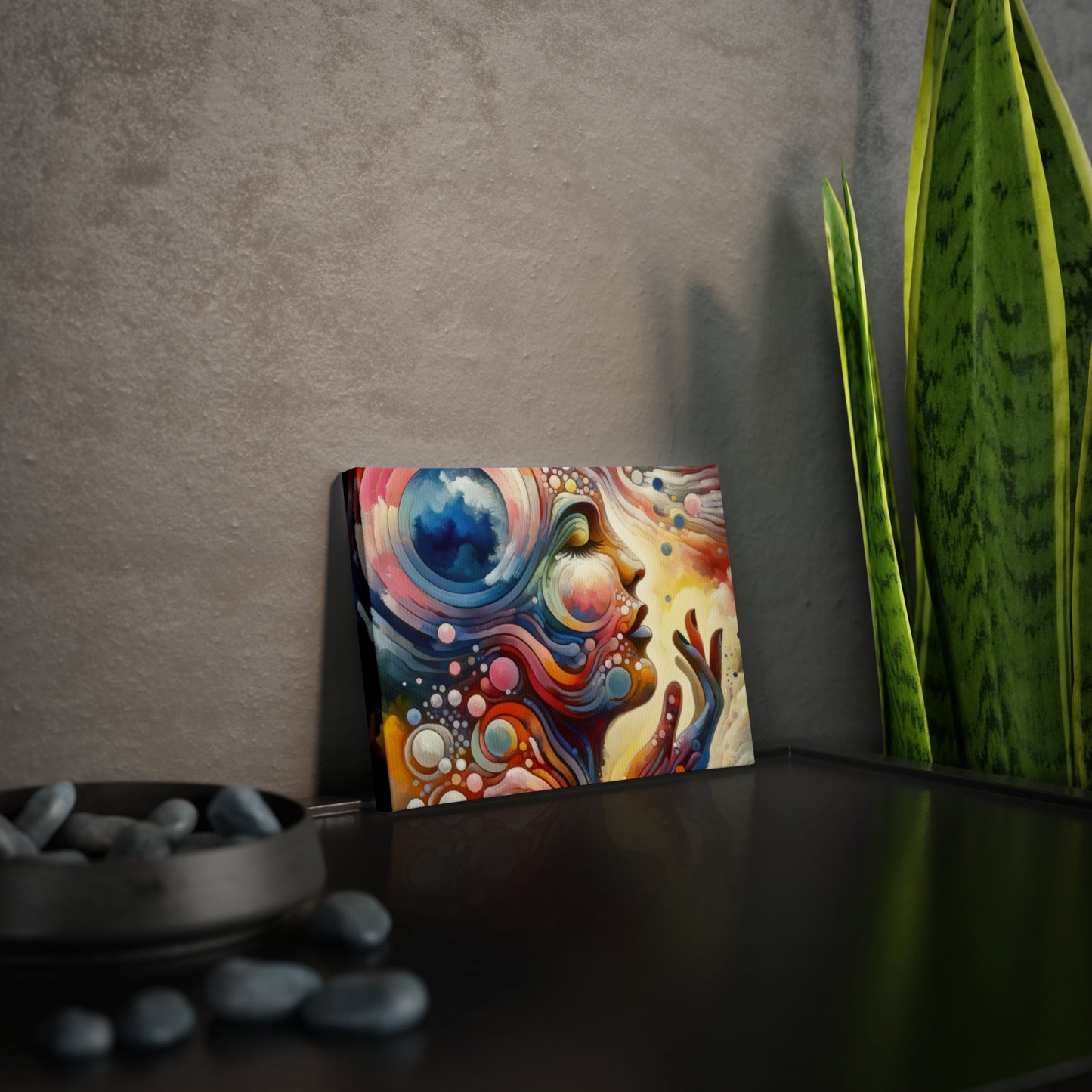Mindful Melody Harmony Canvas Photo Tile