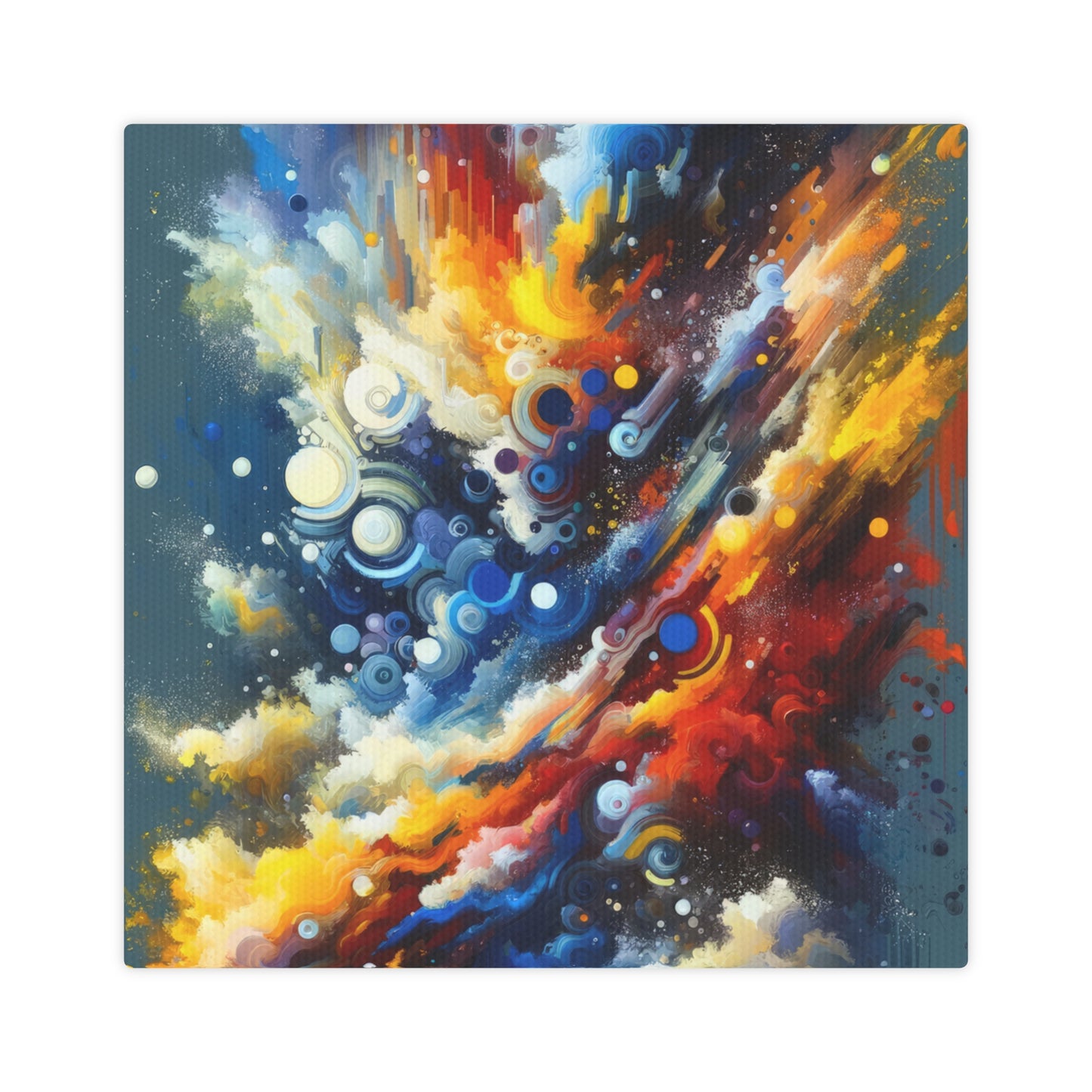 Decisive Mental Action Canvas Photo Tile