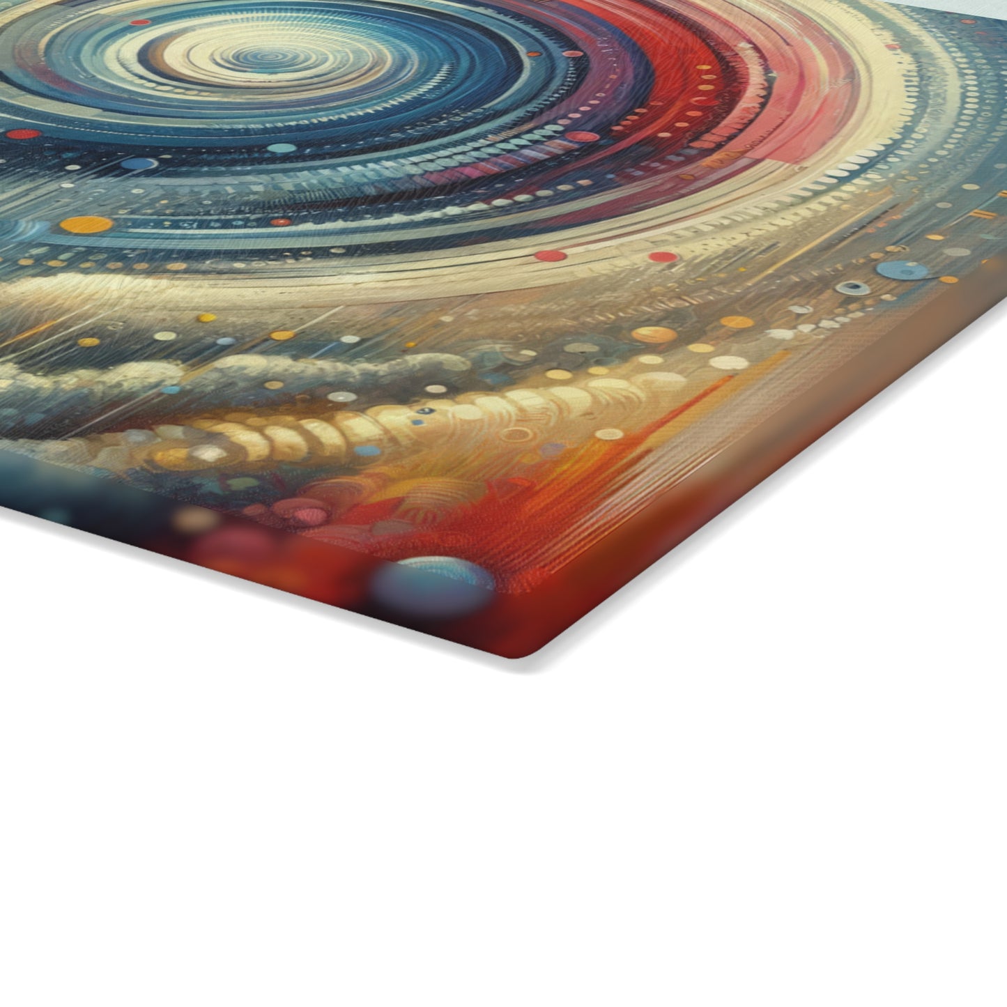 Considerate Echoes Resonate Glass Cutting Board