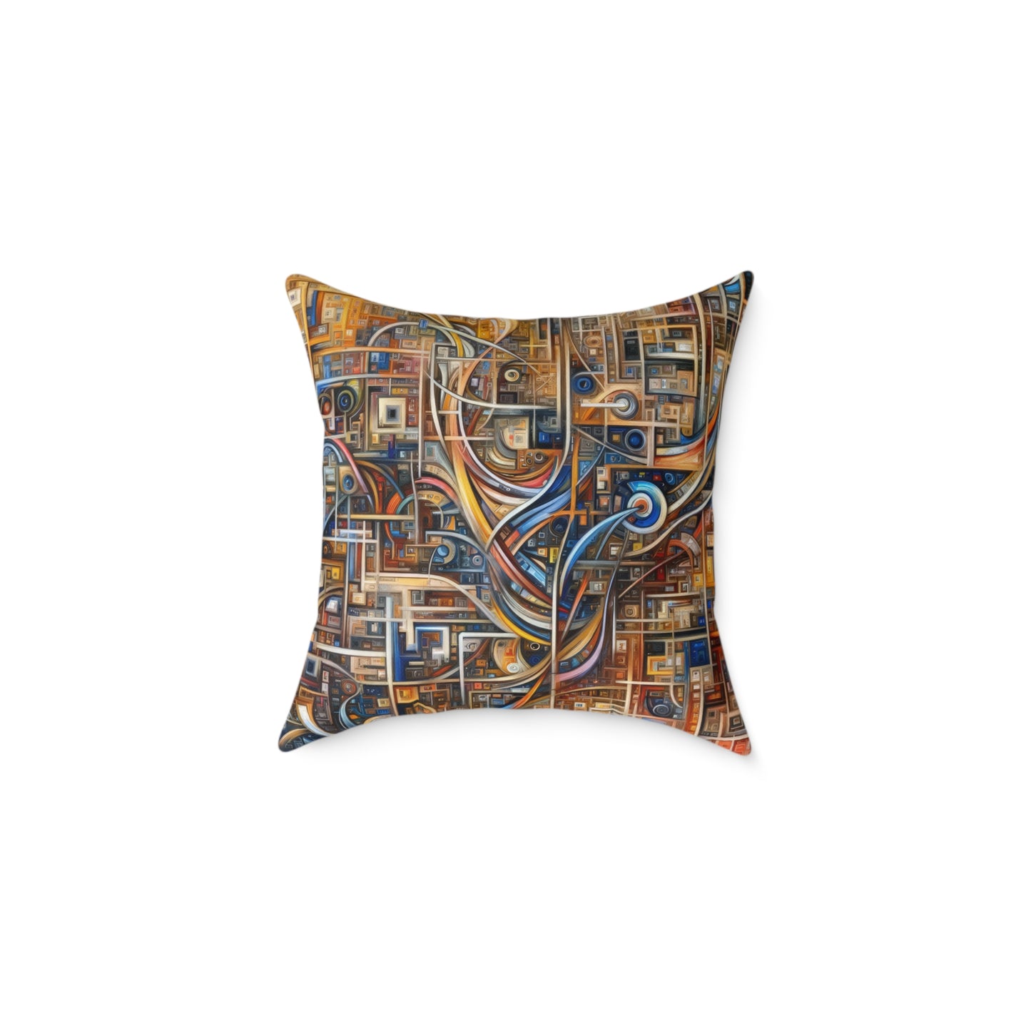 Intricate Life Tapestry Spun Polyester Pillow