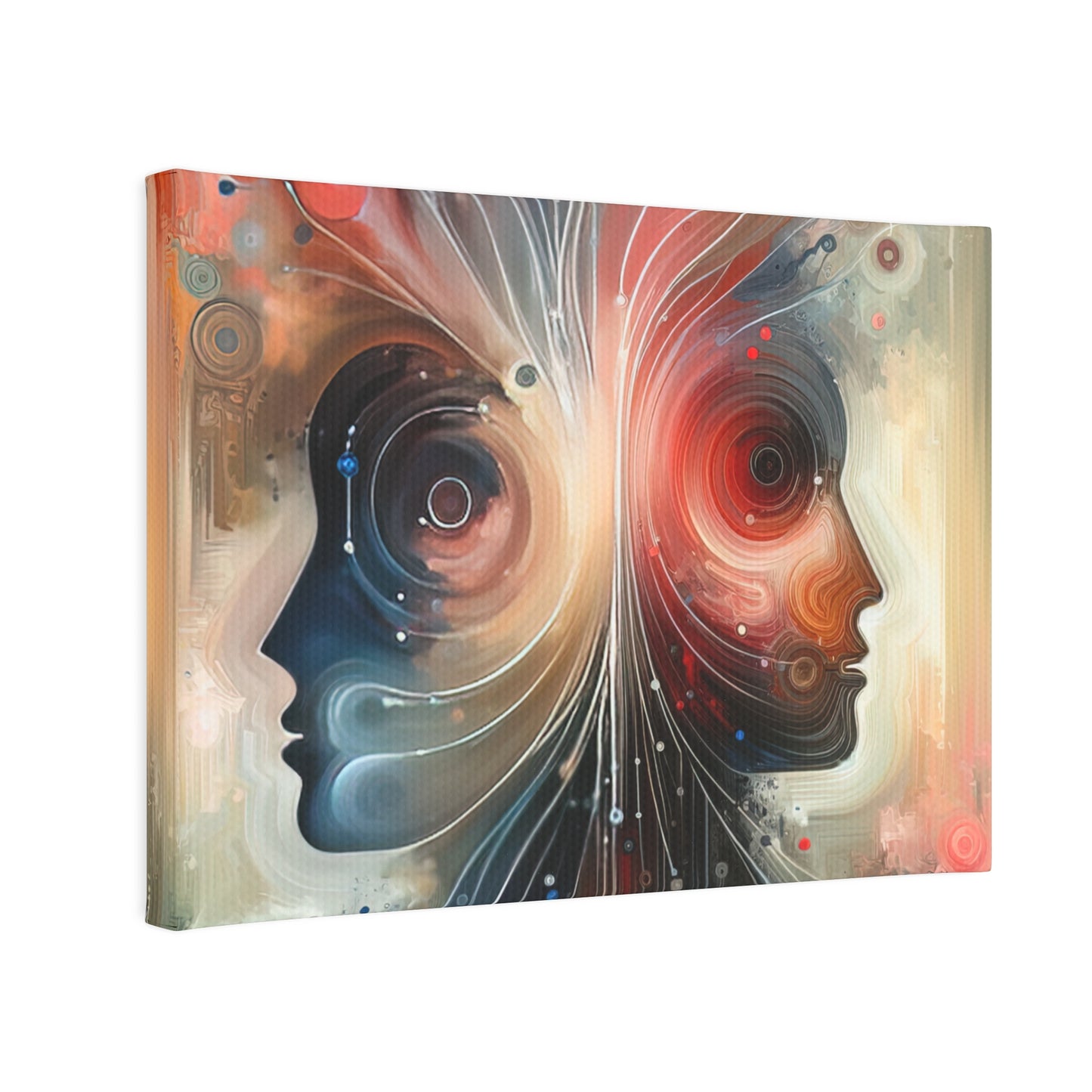 Empathetic Exchange Essence Canvas Photo Tile