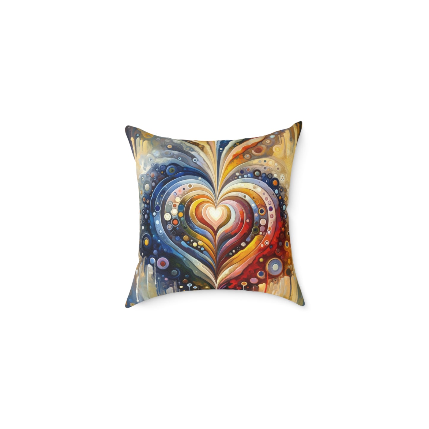 Harmonic Heart Essence Spun Polyester Pillow