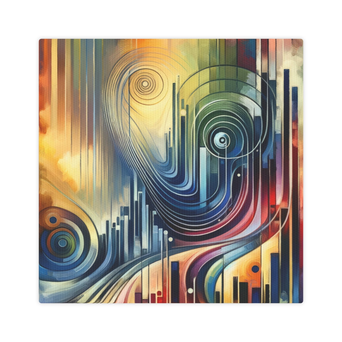 Effort Amplifies Outcome Canvas Photo Tile