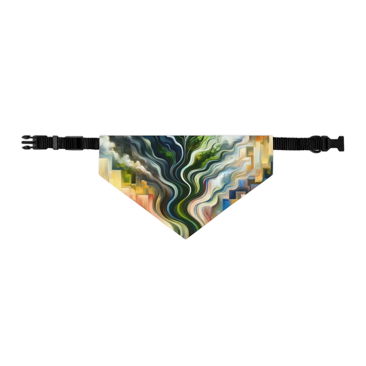 Eternal Digital Contrast Pet Bandana Collar