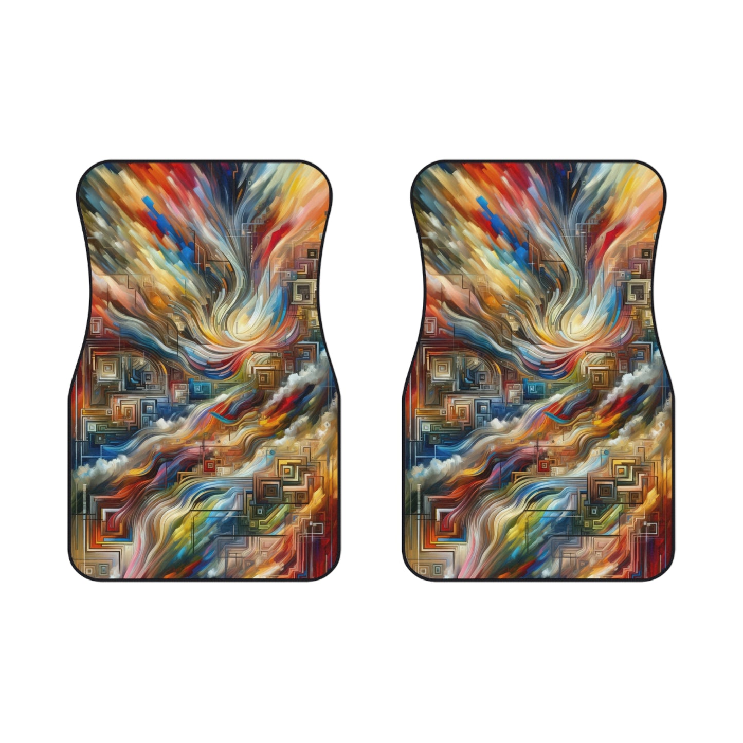 Woven Progress Tapestry Car Mats (2x Front)