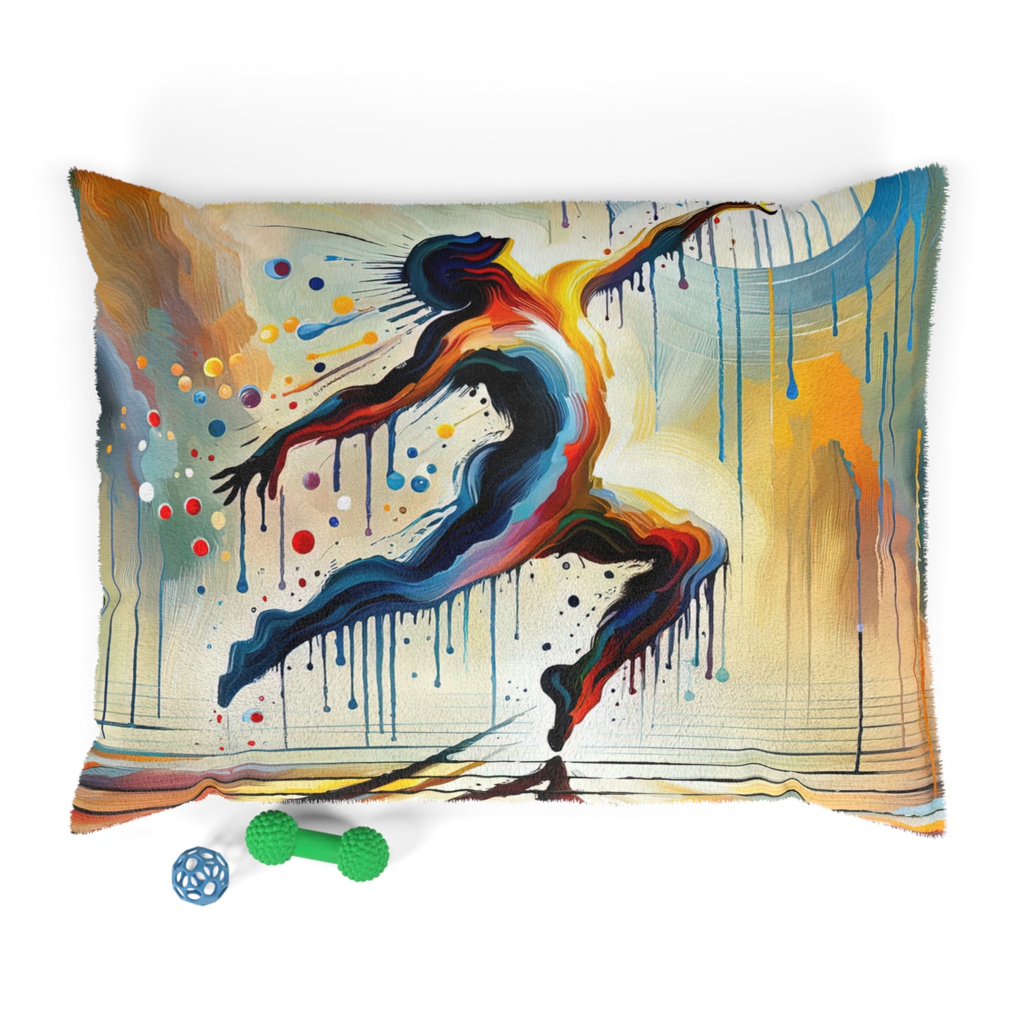 Expressive Dance Reflection Pet Bed