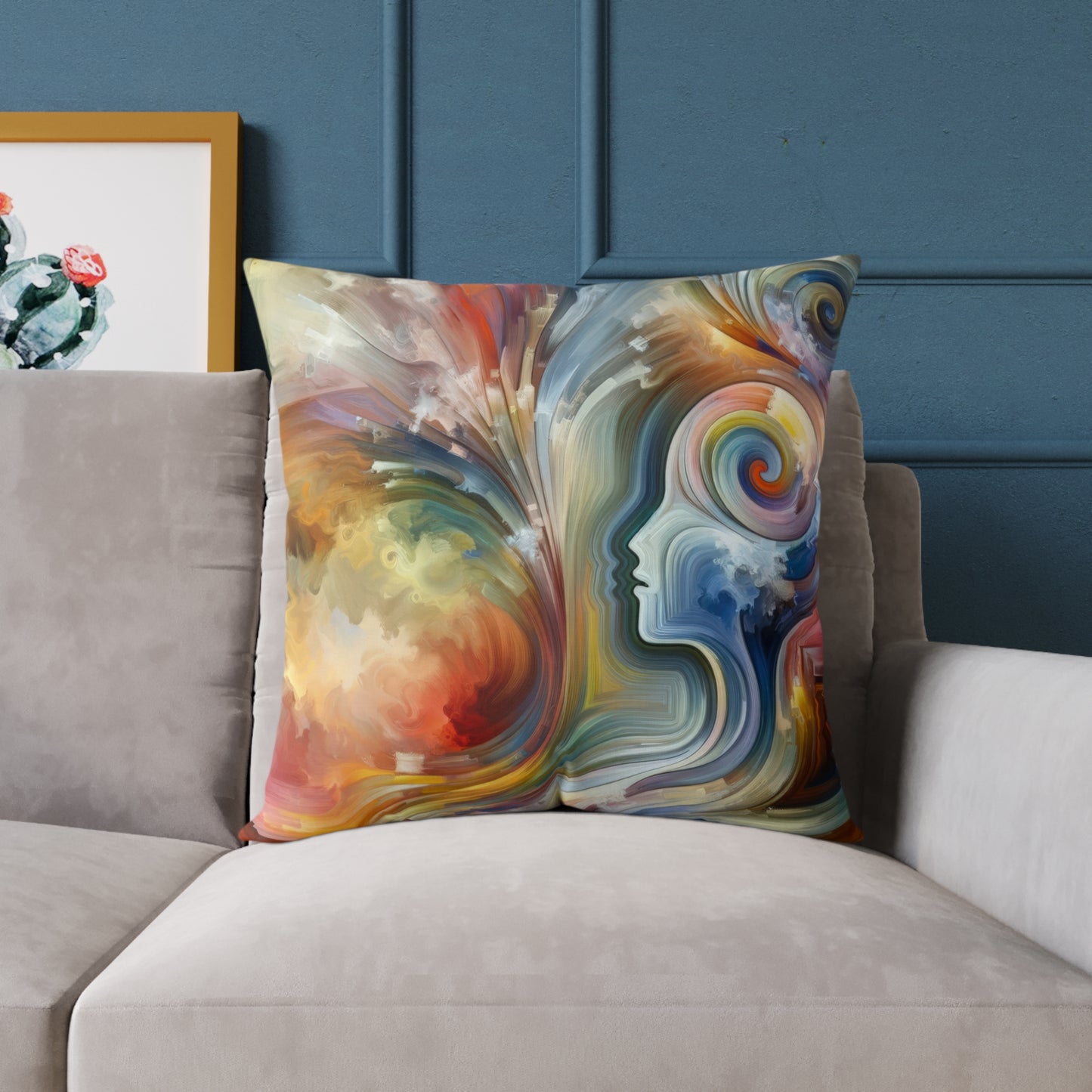 Empathy Binding Spirit Spun Polyester Pillow