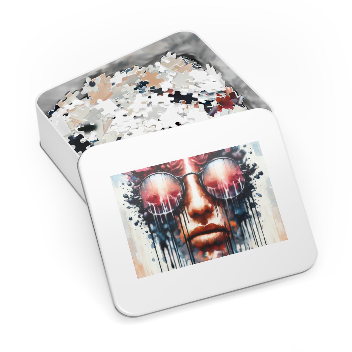 Perception Cleansing Tachism Jigsaw Puzzle (30, 110, 252, 500,1000-Piece)