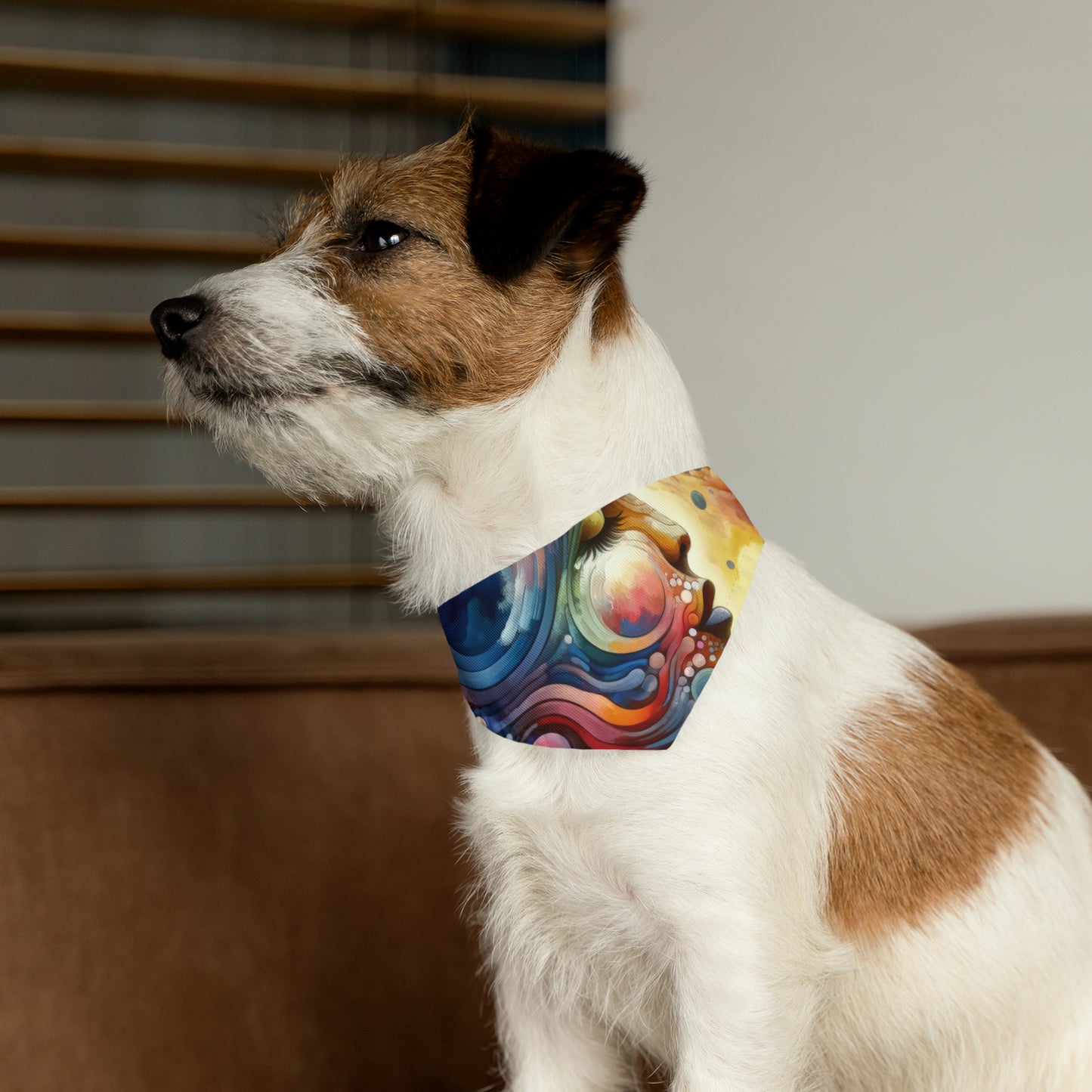 Mindful Melody Harmony Pet Bandana Collar