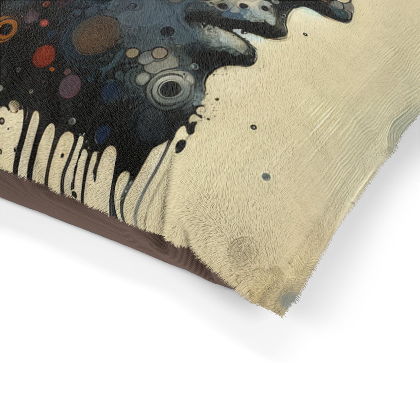 Reflective Tachism Contemplation Pet Bed