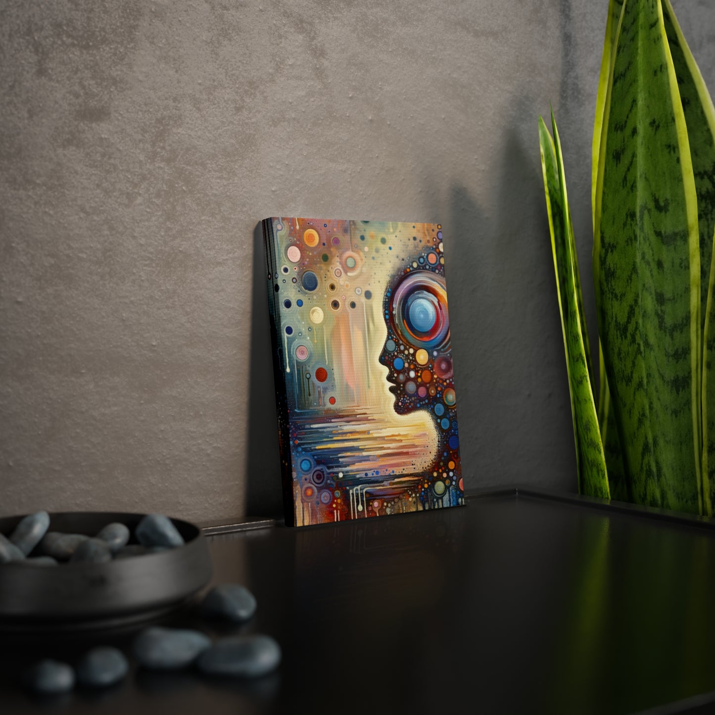 Echoed Intrinsic Universality Canvas Photo Tile