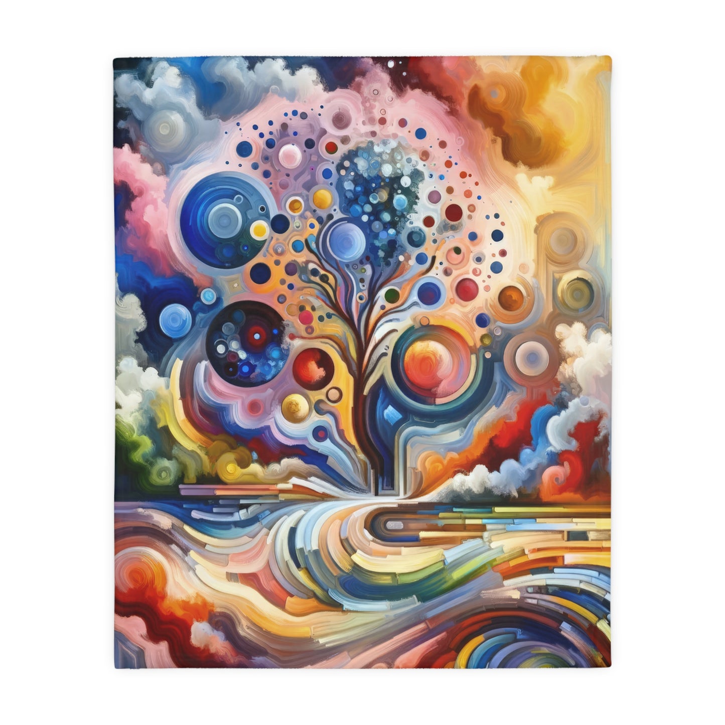 Inner Growth Essence Velveteen Microfiber Blanket (Two-sided print)