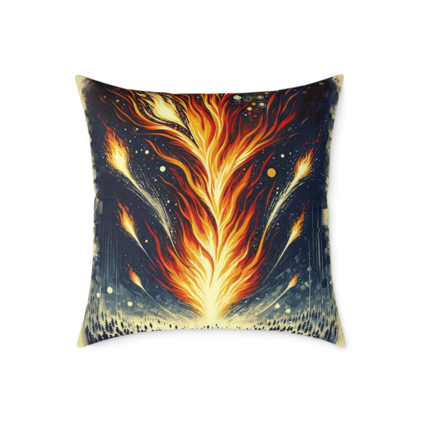 Ignition Change Catalyst Spun Polyester Pillow