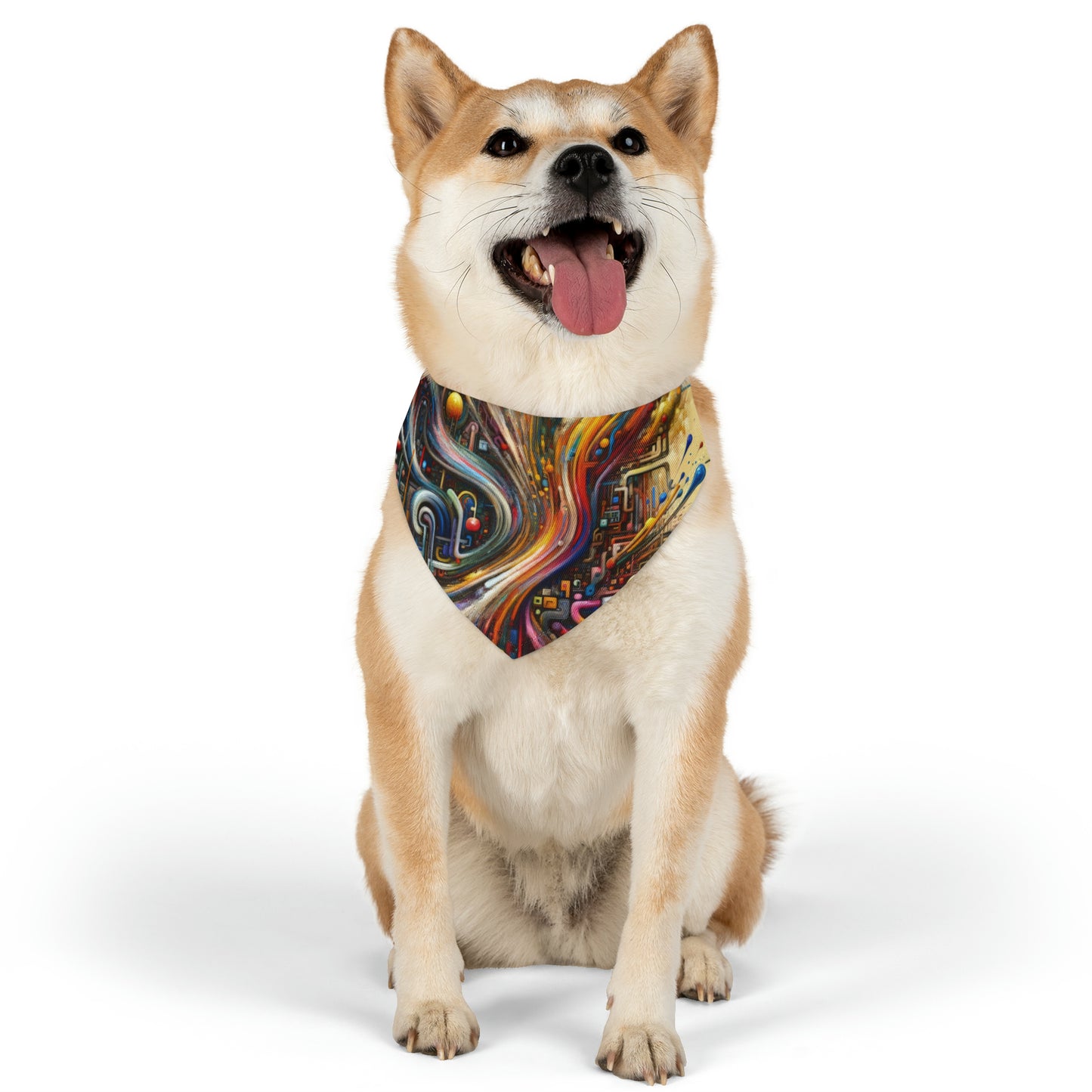 Information Bottleneck Cascade Pet Bandana Collar