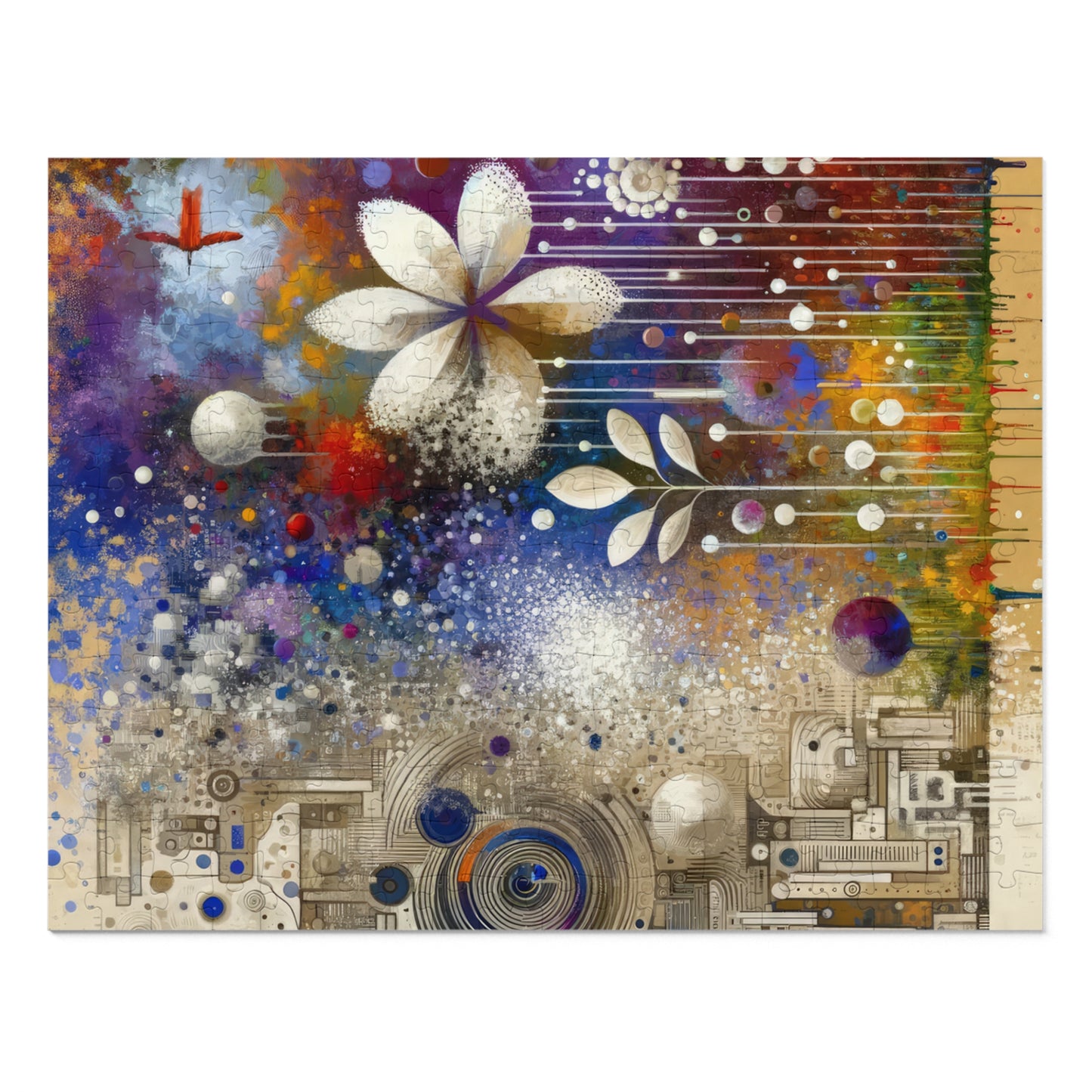 Inner Algorithm Synthesis Jigsaw Puzzle (30, 110, 252, 500,1000-Piece)