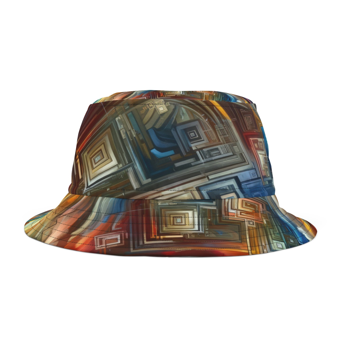 Woven Progress Tapestry Bucket Hat (AOP)