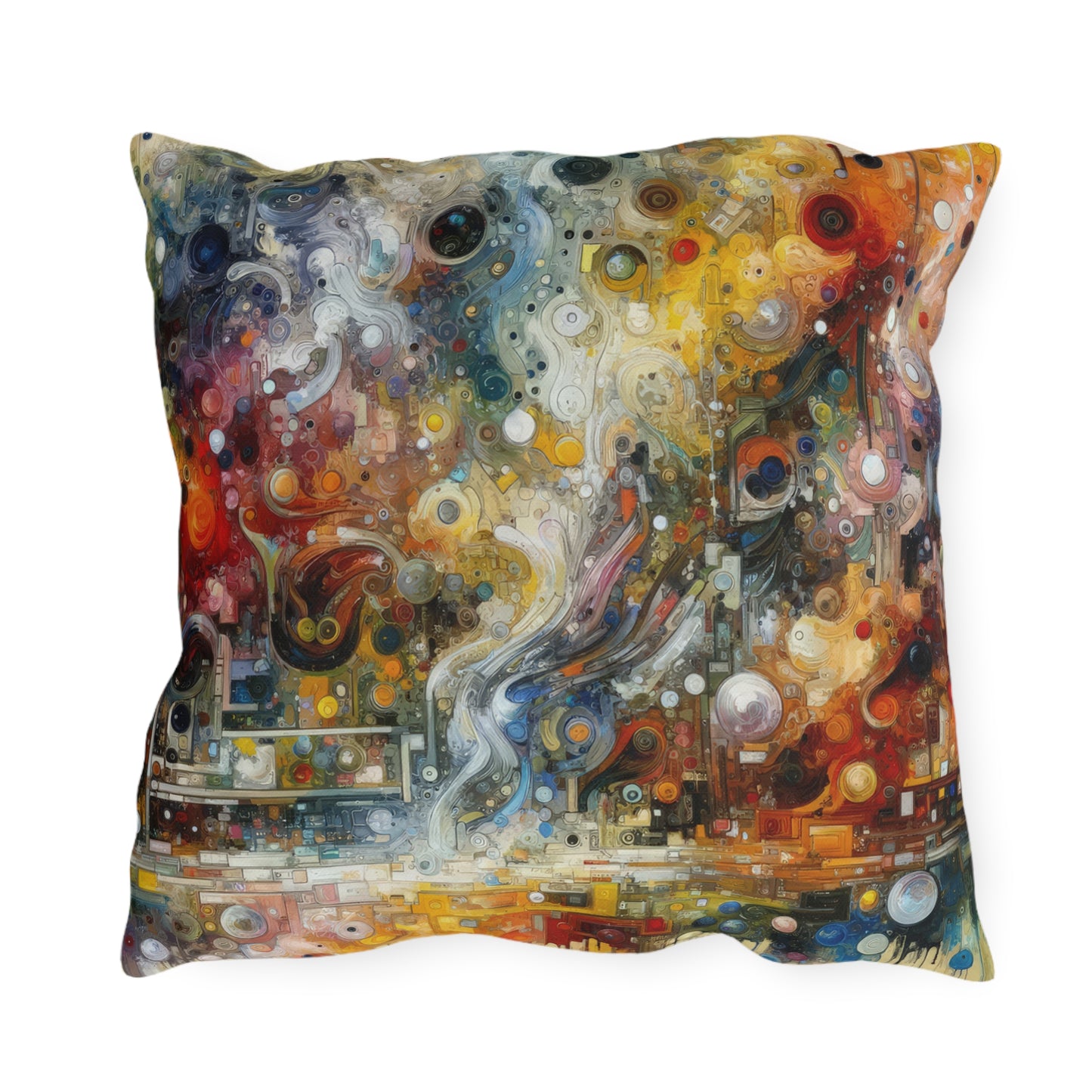 Perception Mosaic Abstract Outdoor Pillows