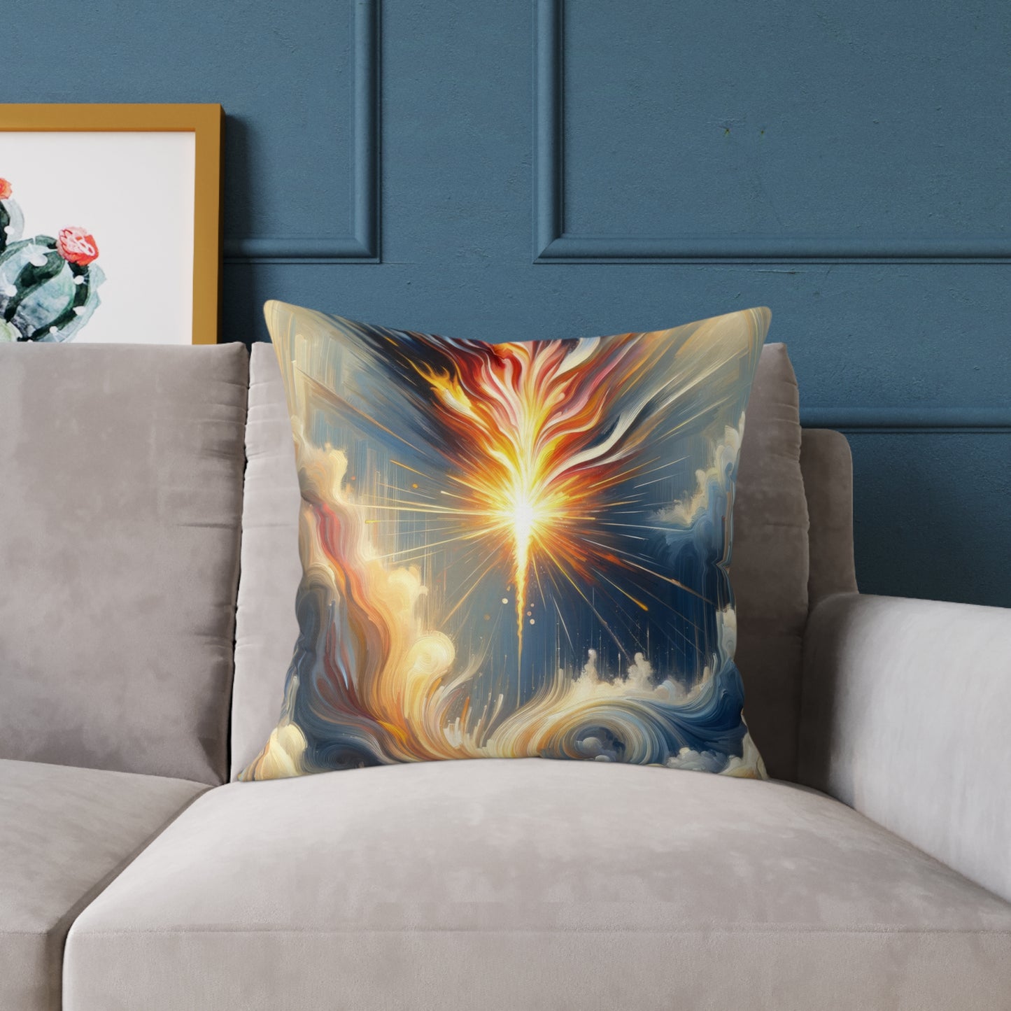 Ignite Spark Transformation Spun Polyester Pillow