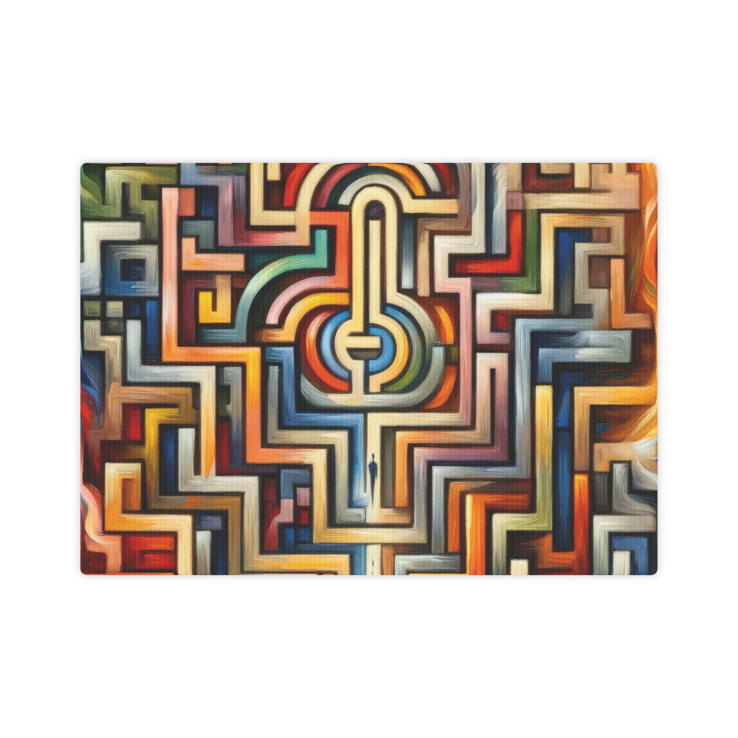 Labyrinthine Love Choices Canvas Photo Tile