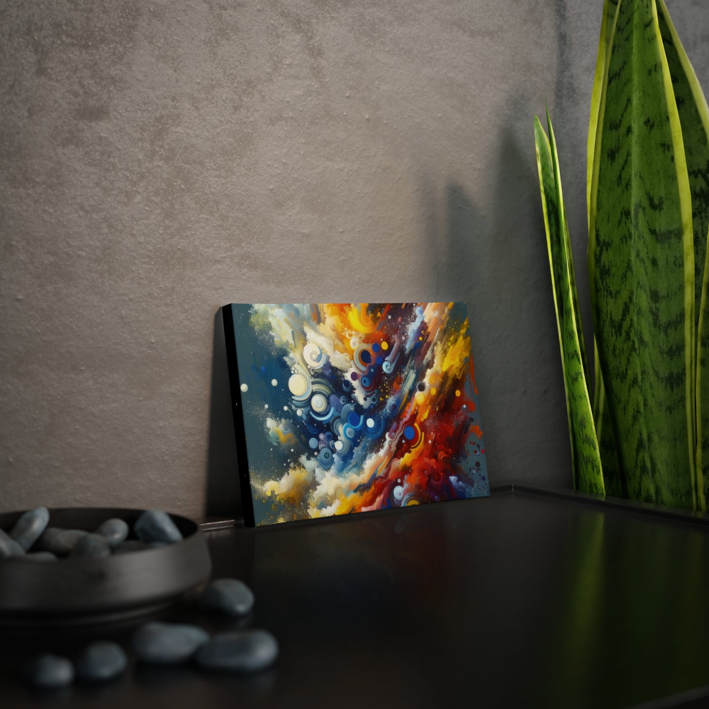 Decisive Mental Action Canvas Photo Tile