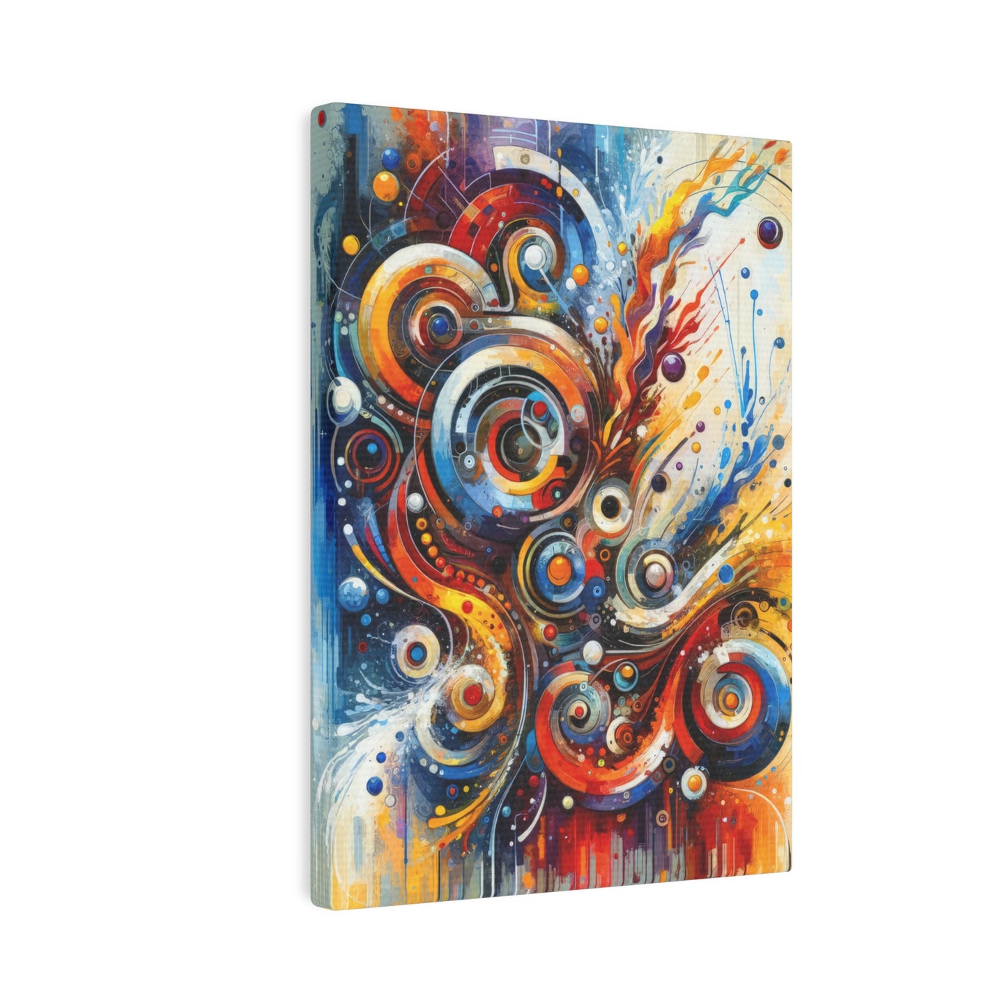 Harmonic Abstract Synergy Canvas Photo Tile