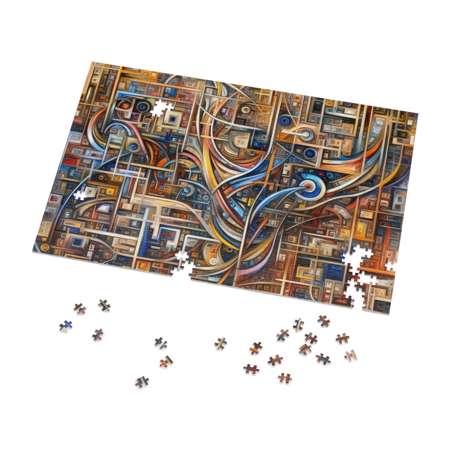 Intricate Life Tapestry Jigsaw Puzzle (30, 110, 252, 500,1000-Piece)
