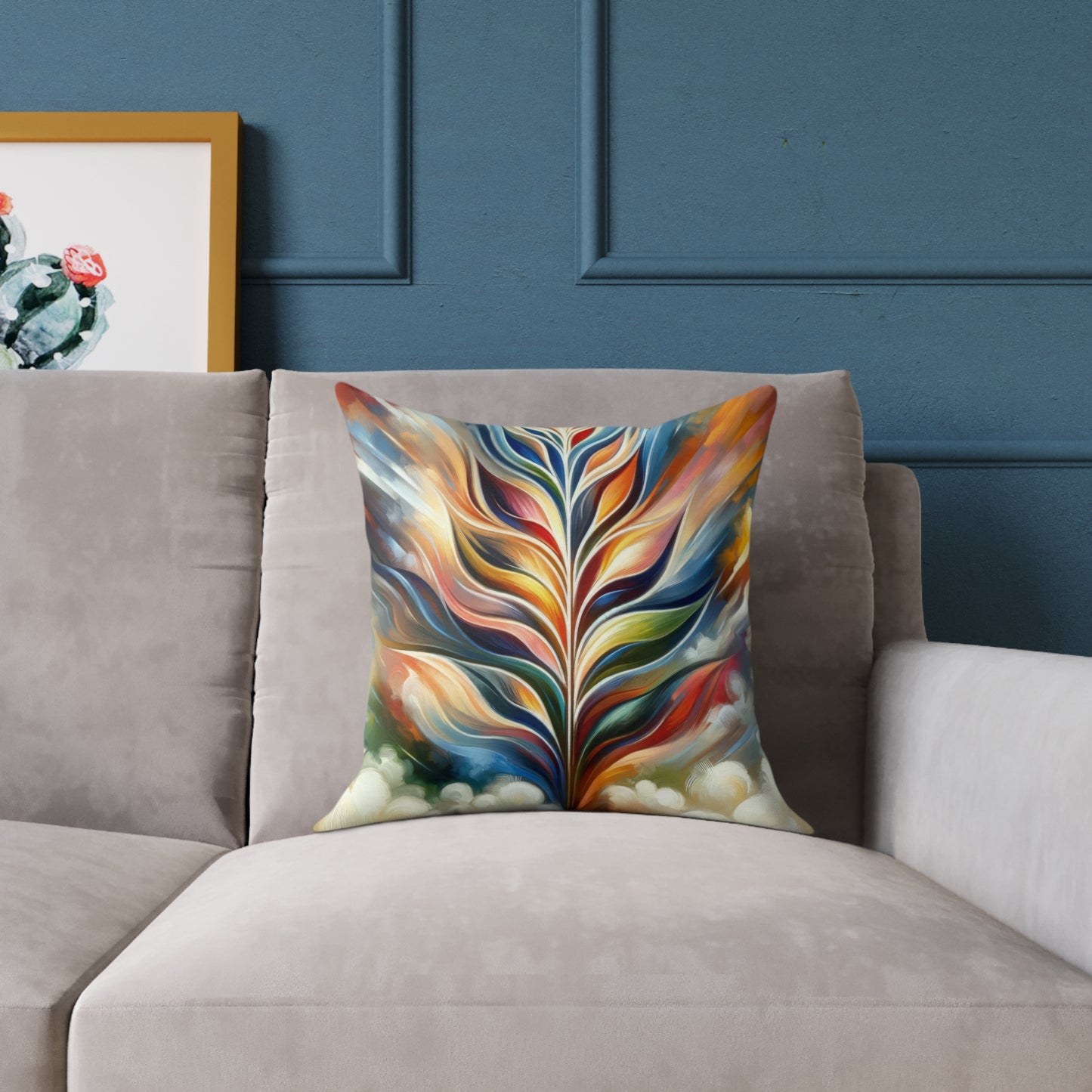 Sovereign Radiance Cultivation Spun Polyester Pillow