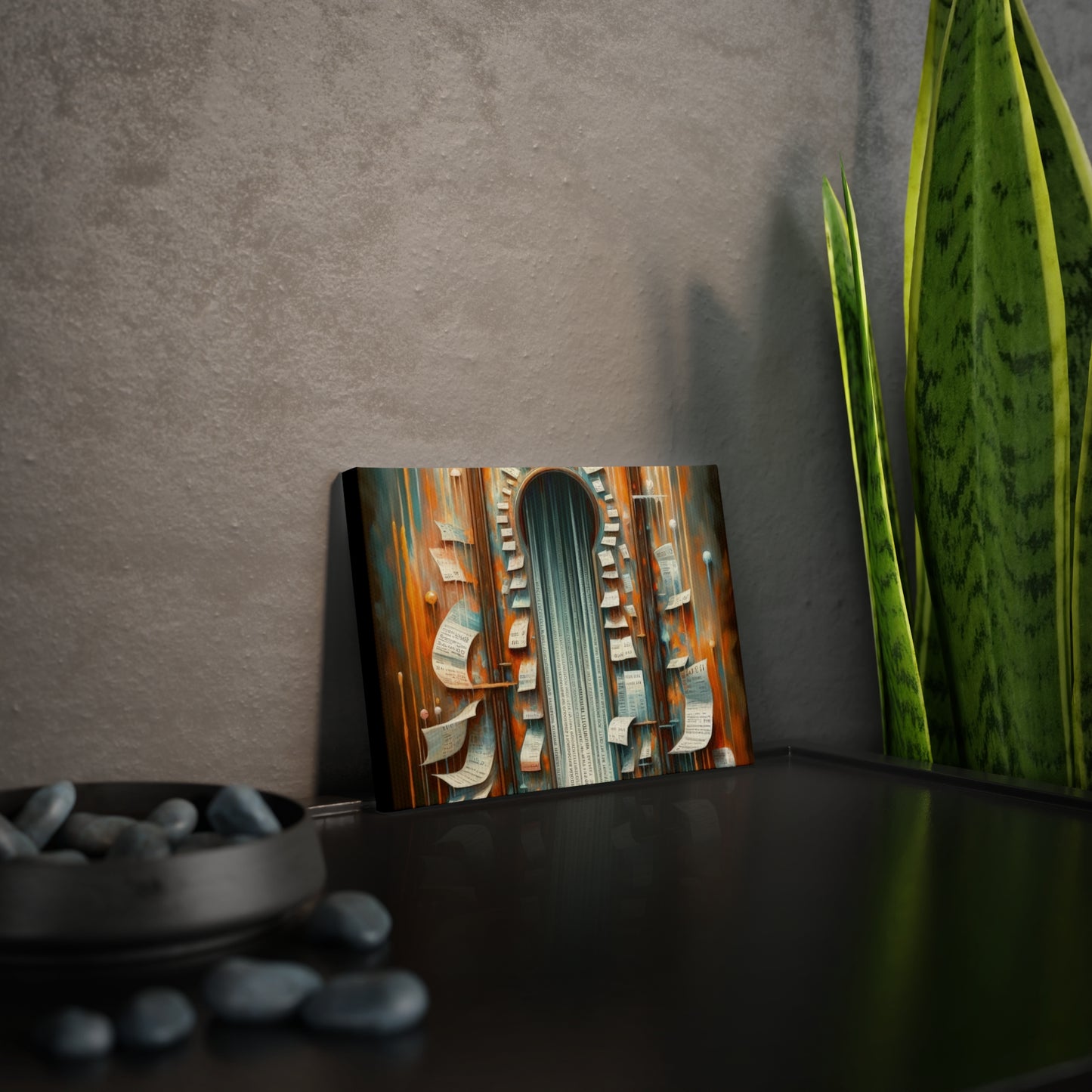 Illuminated Truths Mirror Canvas Photo Tile