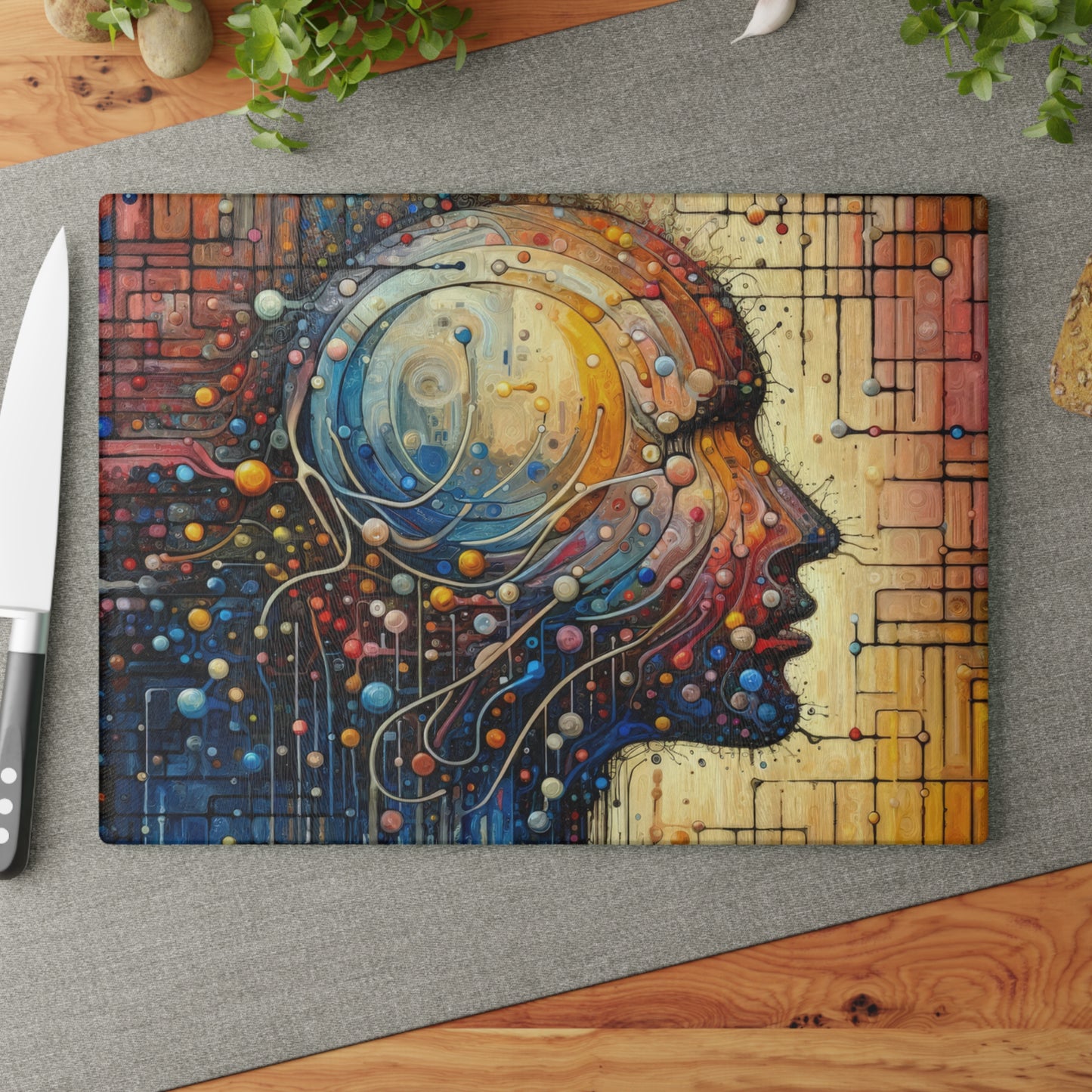 Empathy Unity Interaction Glass Cutting Board