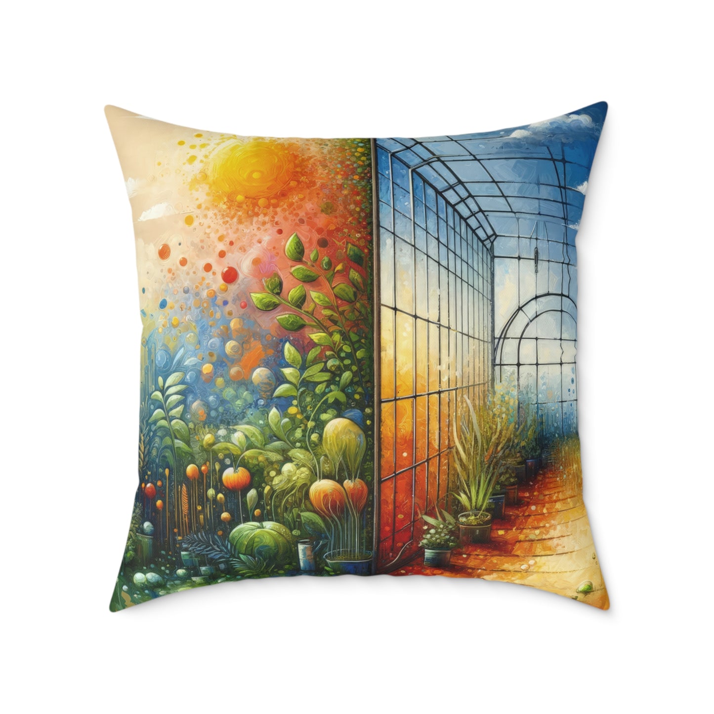 Greenhouse Digital Genesis Spun Polyester Pillow