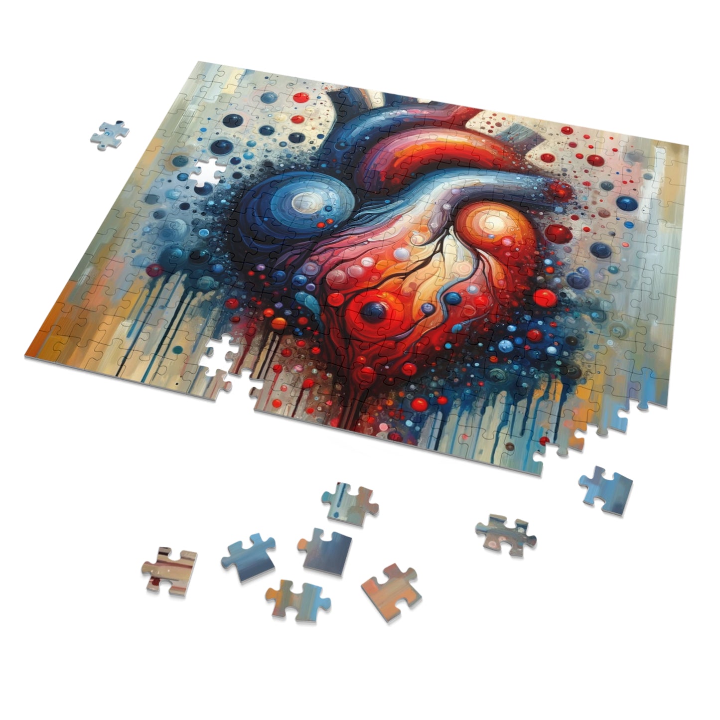 Empathetic Heart Expression Jigsaw Puzzle (30, 110, 252, 500,1000-Piece)
