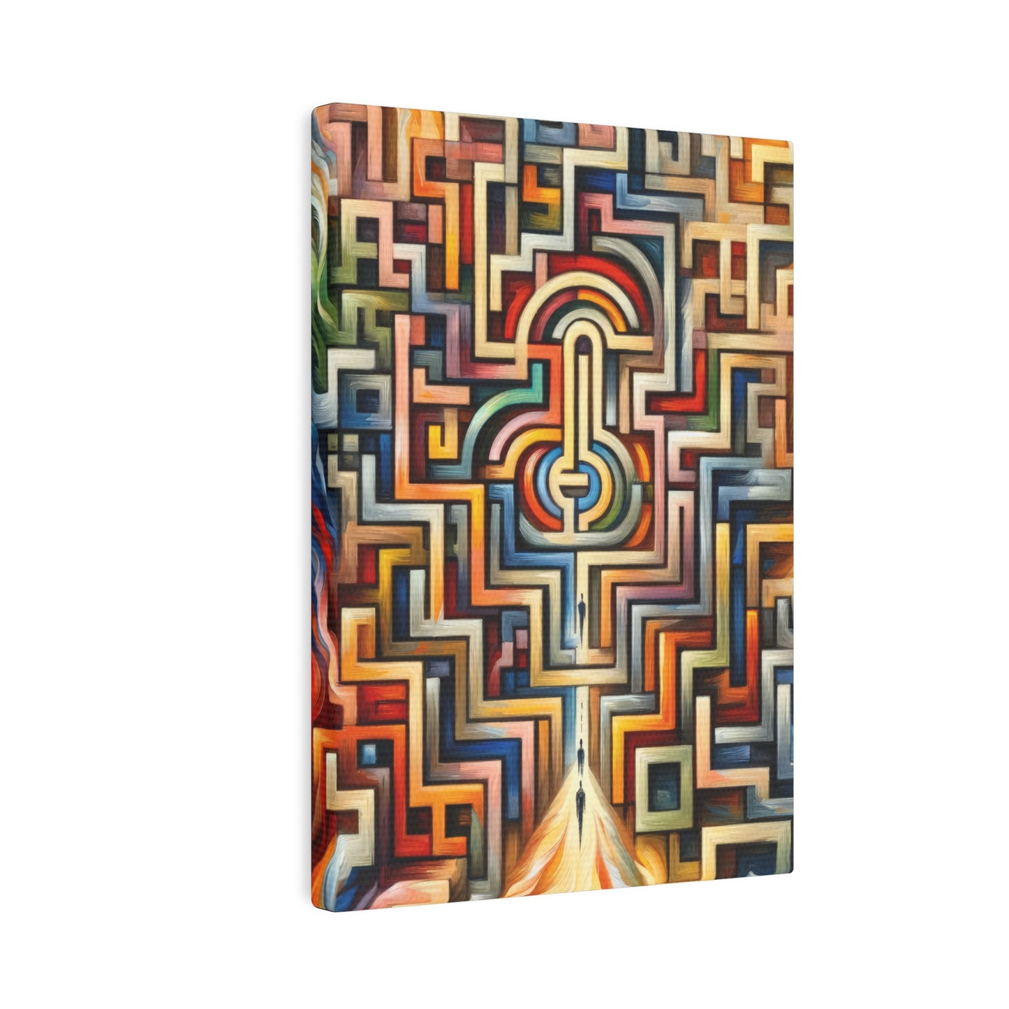Labyrinthine Love Choices Canvas Photo Tile
