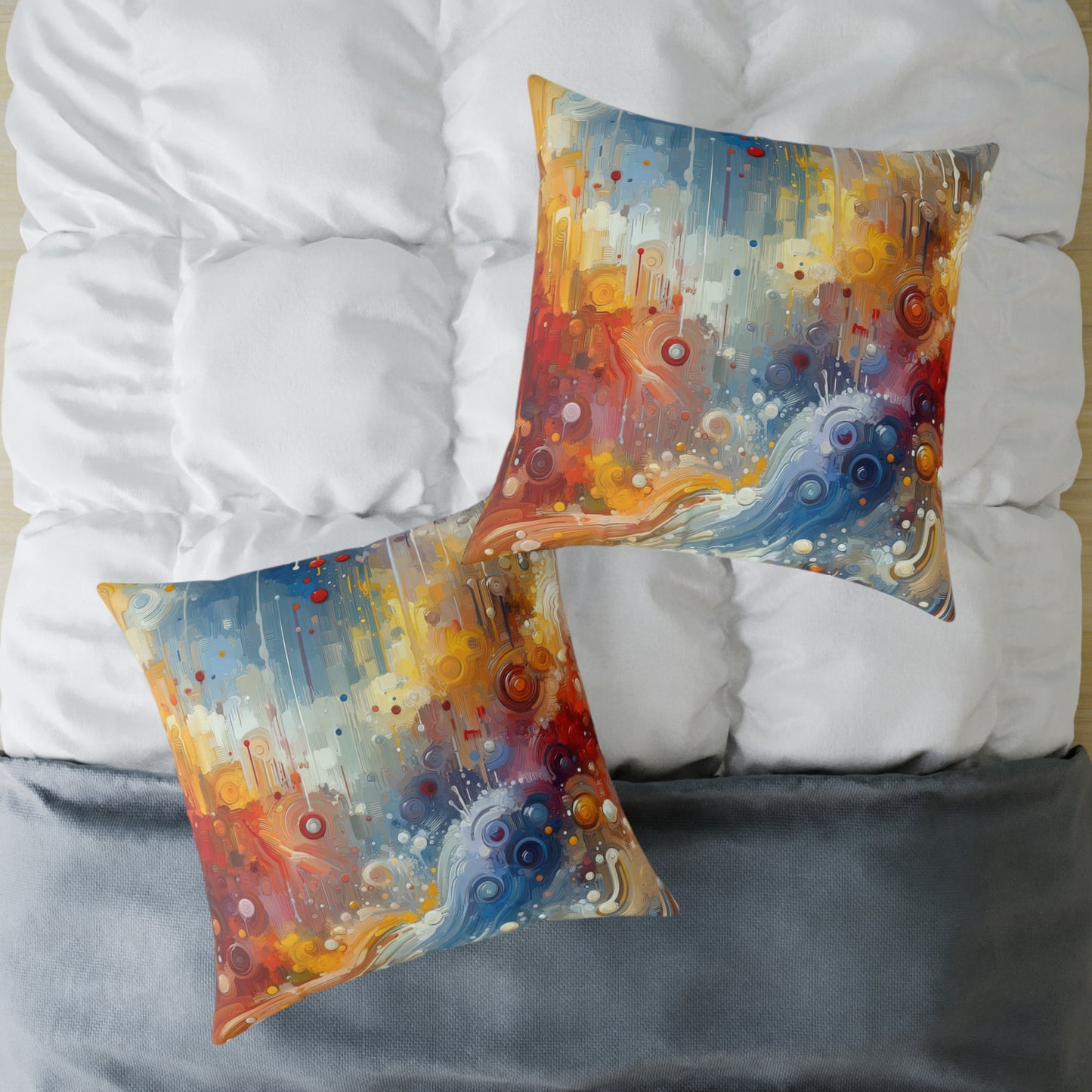 Joyous Effortless Exhale Spun Polyester Pillow