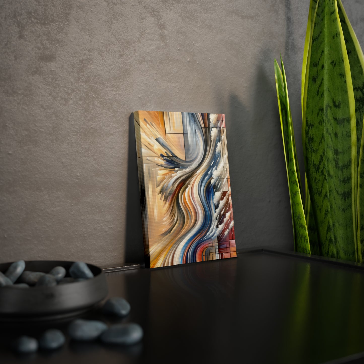 Model Dynamic Transition Canvas Photo Tile