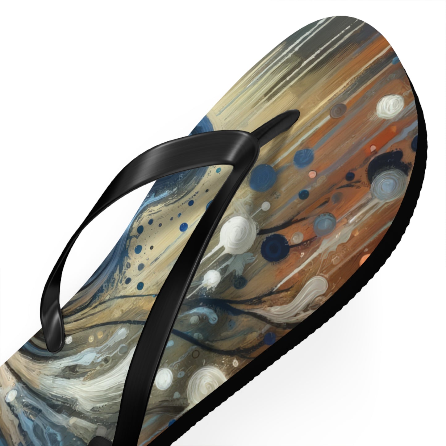 Empathic Connection Tachism Flip Flops
