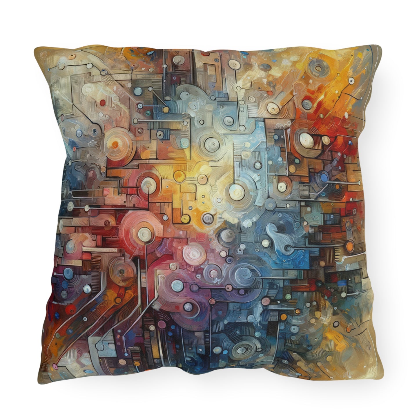 Empathy Scaffold Unity Outdoor Pillows