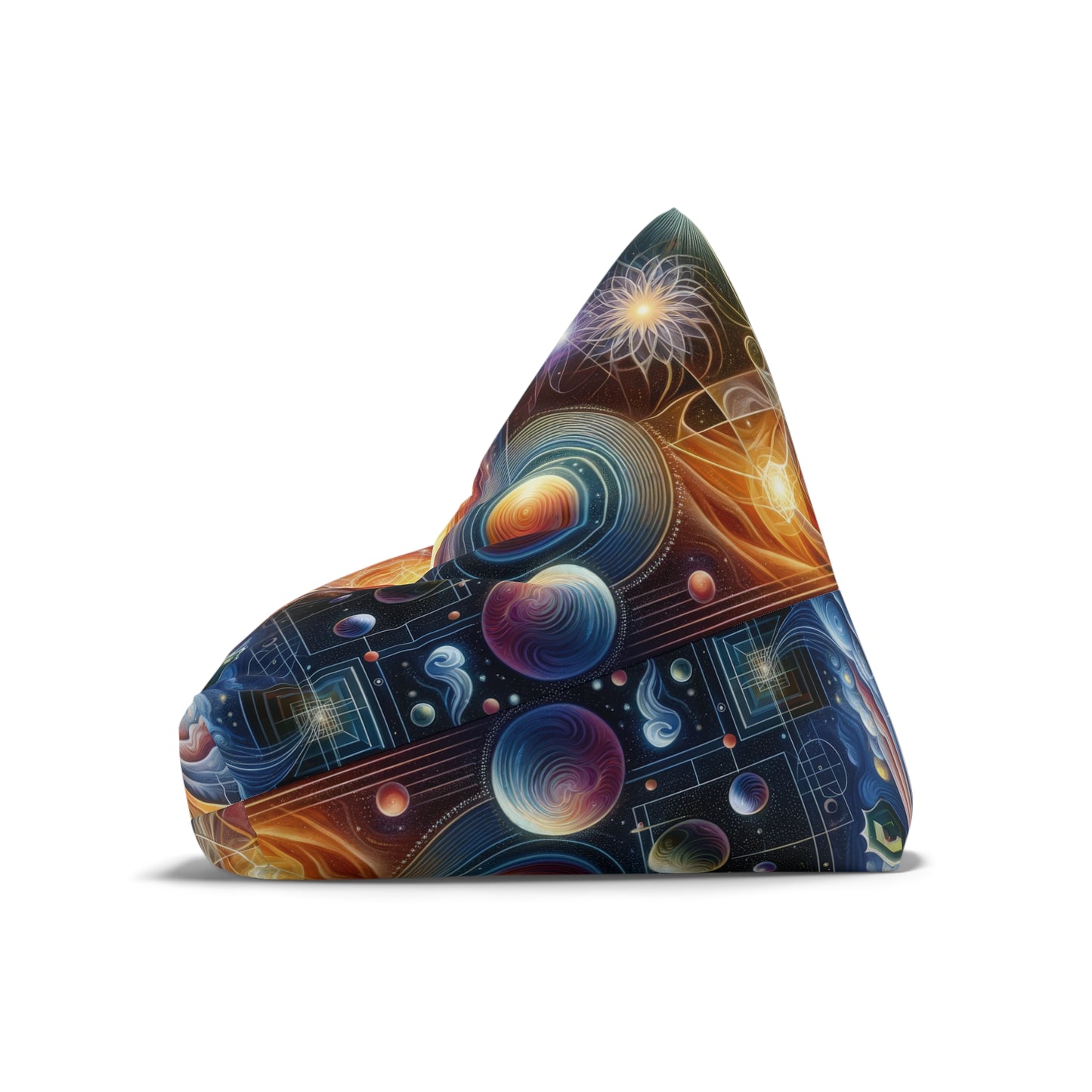 Unified Cosmic Alignment Bean Bag Chair Cover