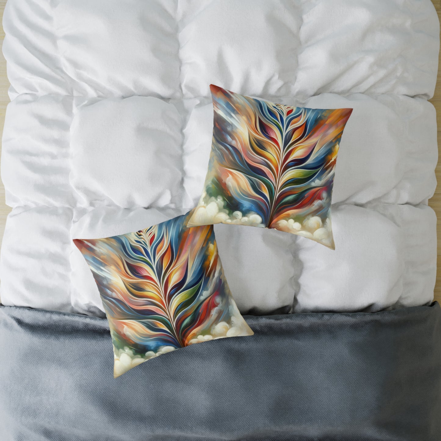 Sovereign Radiance Cultivation Spun Polyester Pillow