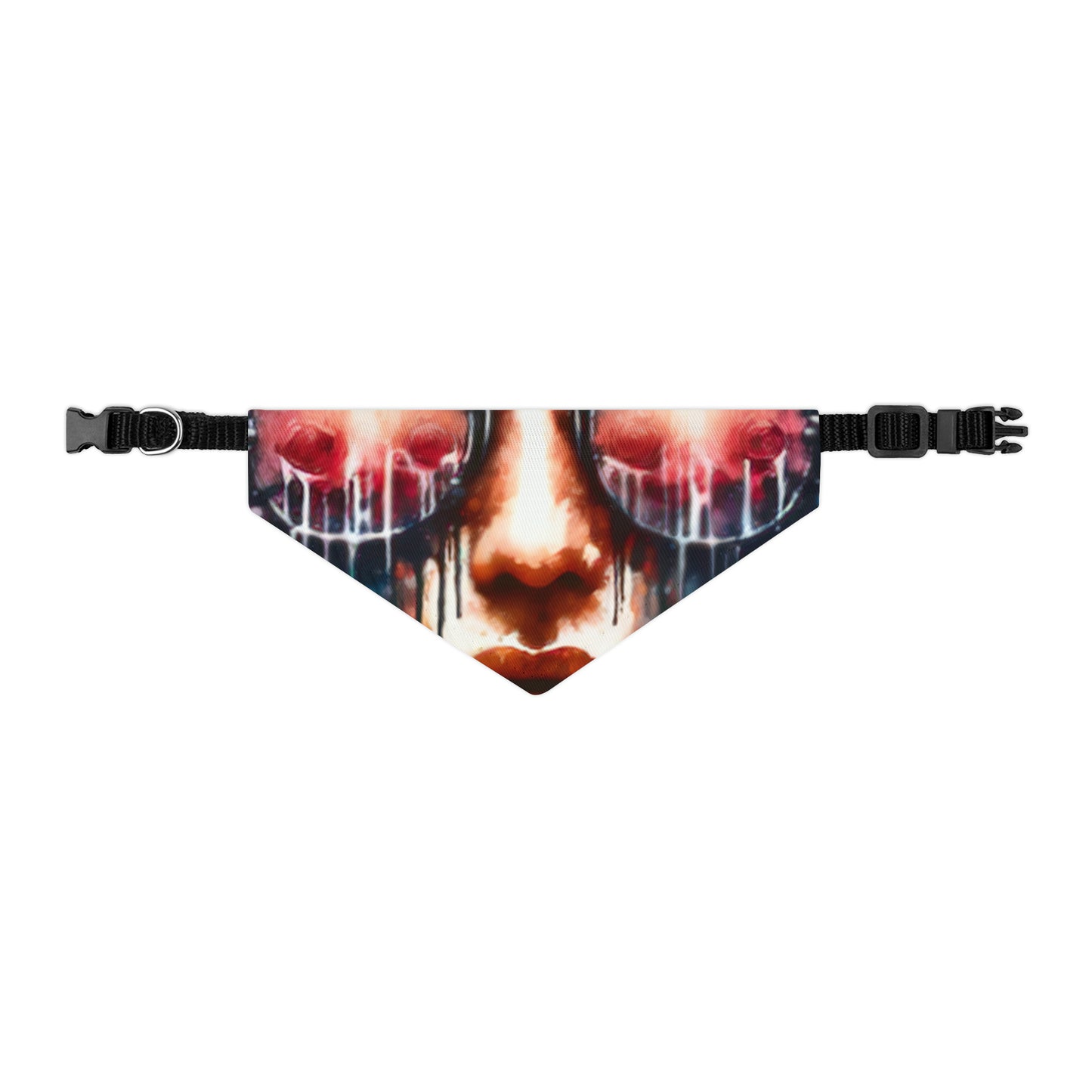Perception Cleansing Tachism Pet Bandana Collar